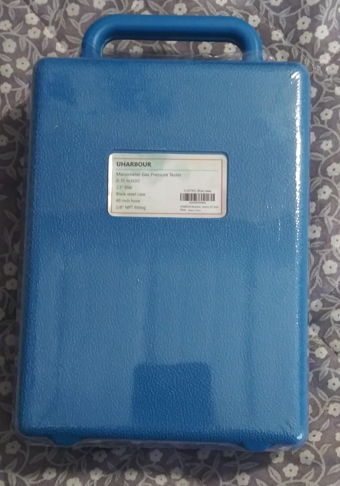 UHARBOUR LP Gas Manometer Pressure Tester 0-35