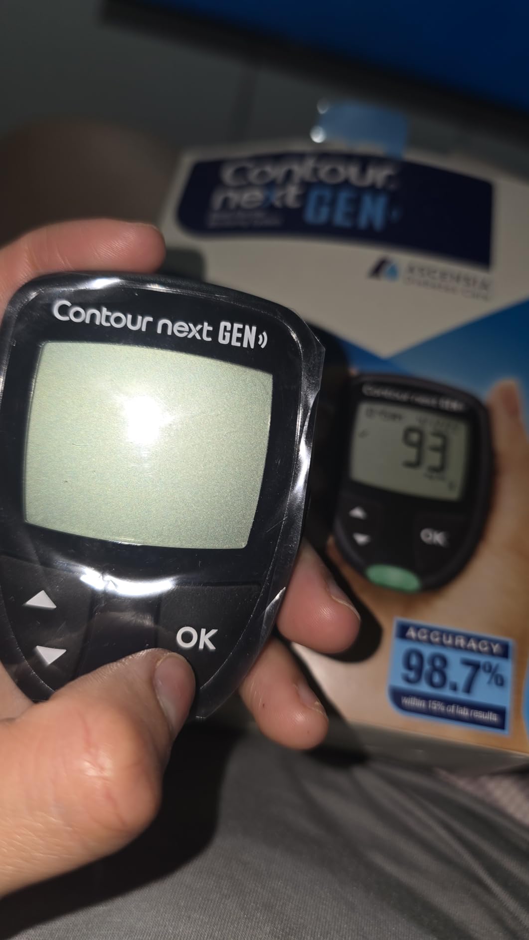 Ascensia CONTOUR NEXT GEN Blood Glucose Monitor All-In-One Kit with 20 Test Strips, Accurate Blood Sugar Monitor, Easy-to-Use Glucose Meter, Portable and Reliable Diabetes Testing Kit customer photo 1