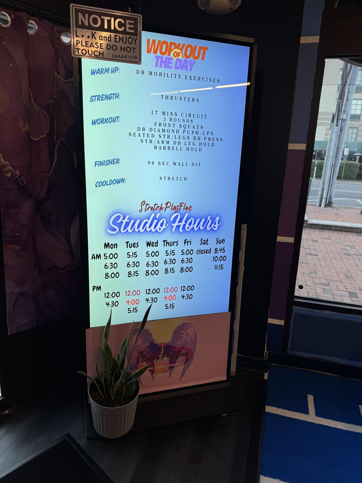 65 inch Indoor Digital Signage 4K Touchscreen, CMS Software, IPS Floor Standing Digital Kiosks Interactive Displays with WiFi HDMI/USB Input Auto AD Player, Android OS Black customer photo 1