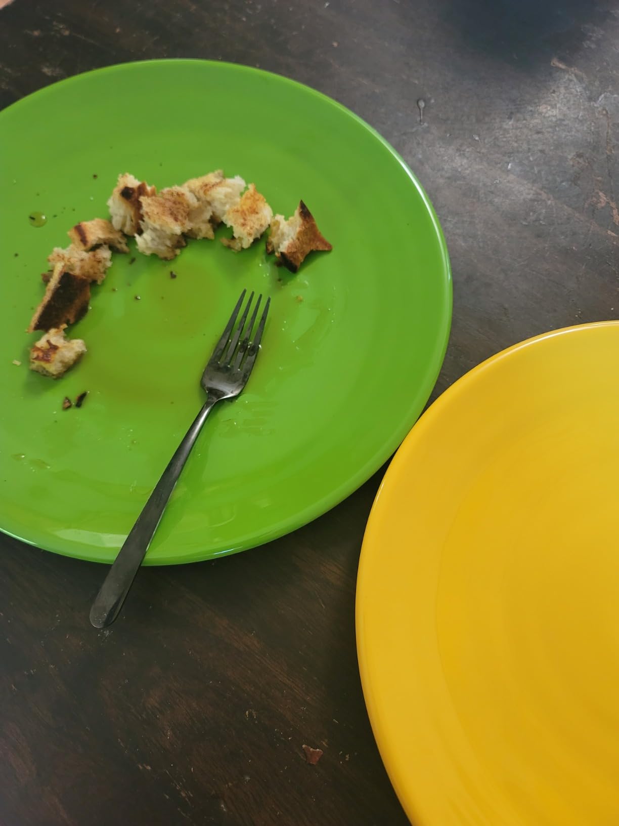 11-Inch Melamine Plates (Set of 6) - Unbreakable and Reusable Plastic Dinnerware with Ceramic Feel, Stackable and Dishwasher-Safe - Versatile for All Meals (Multicolor) customer photo 1
