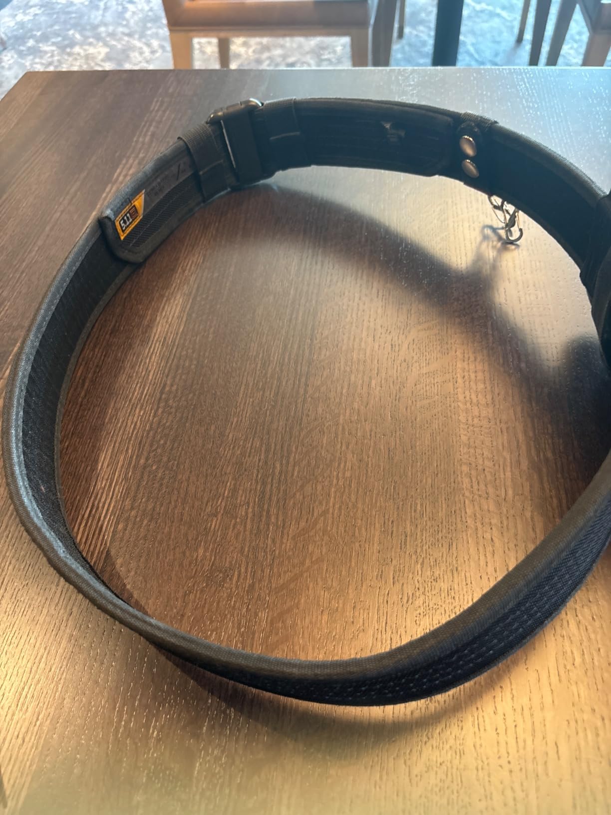 5.11 Tactical Sierra Bravo Duty Belt Professional 2-Inch, Law Enforcement | Style 59505ABR, Slim Lock Buckle, Dual Layer, Hook and Loop, Law Enforcement Patrol Duty Gear customer photo 2