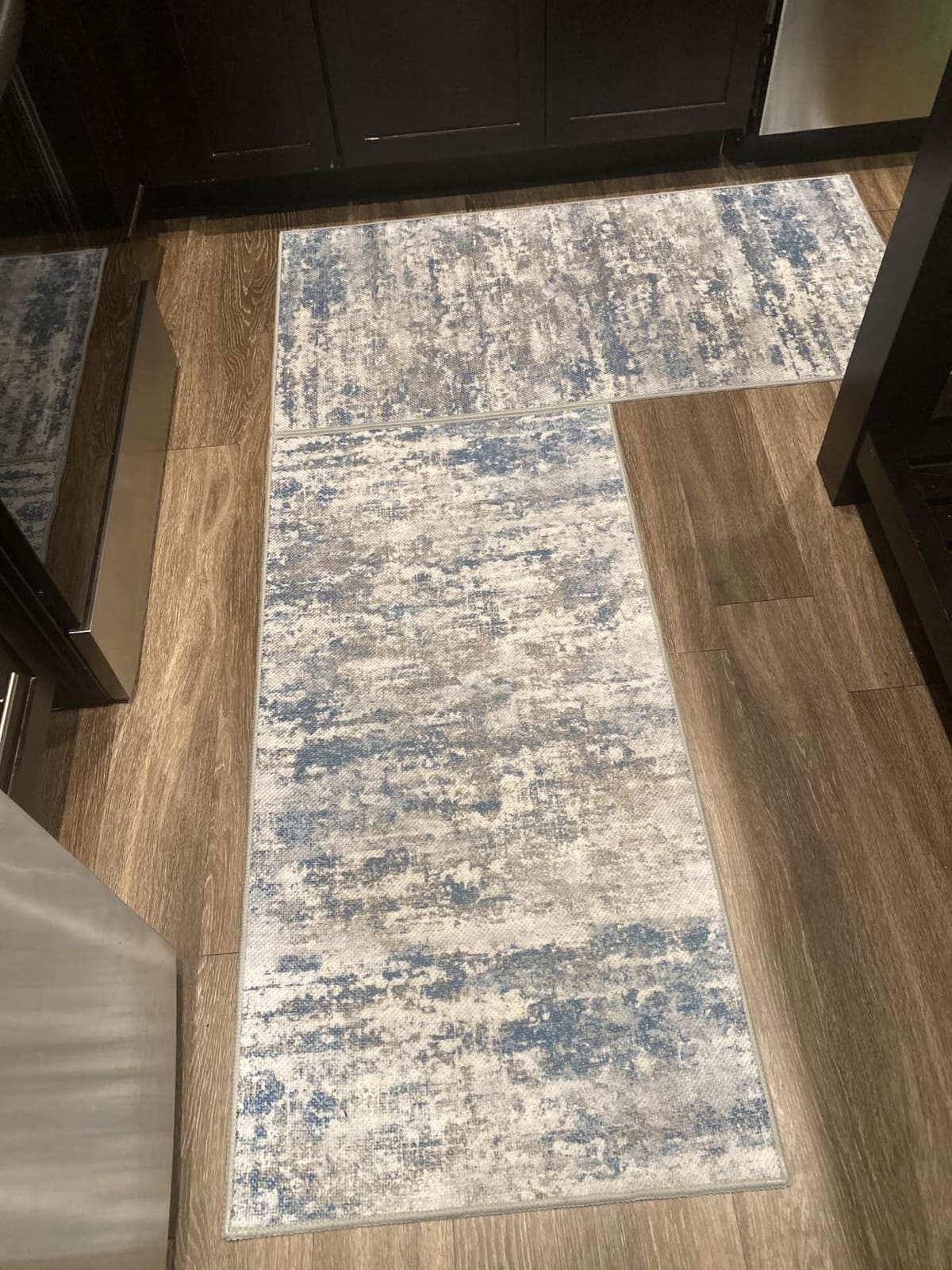 Hallway Runner Rug 2x10 Textured Non Slip Carpet Runner, Abstract Multi | Washable Runner Rug with Silicone Backing for Dogs; Stain-Resistant Modern Runner for High-Traffic Indoor Hallways & Entryway customer photo 1