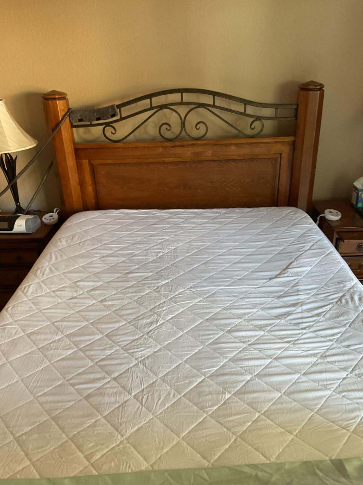 Valthie Heated Mattress Pad Queen Size, Electric Bed Warmer with Preheat | 10 Heat Settings and & 1-12 Hours Auto Shut Off, Memory Function,Dual Control,ETL & FCC,8-21
