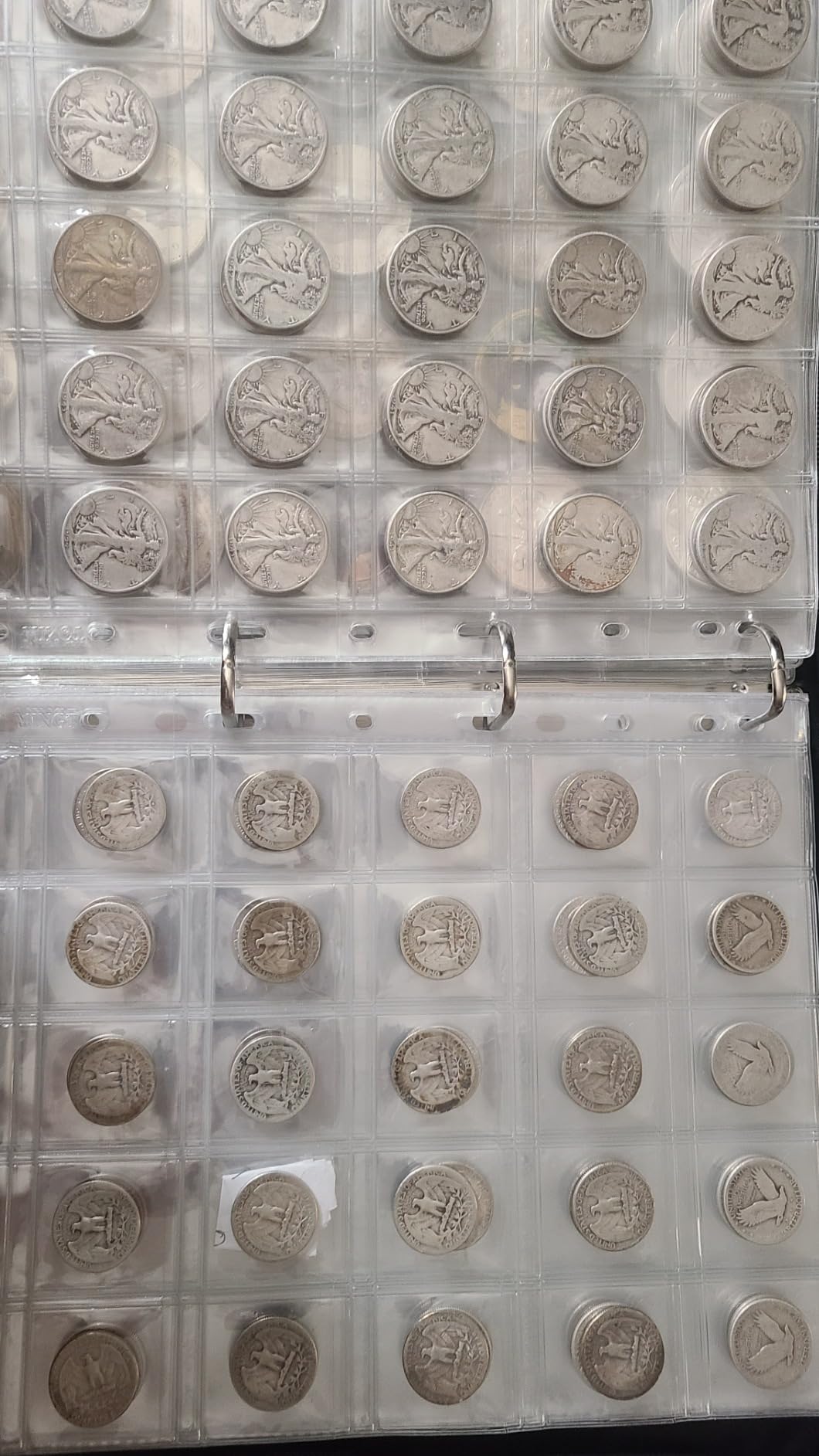 400-Pocket Fireproof Coin Book with Lock & 36 Paper Currency Binder Sleeves | Coin Collection Album Holder for Collectors, Coin Storage Collecting Organizer for Pennies, Bill, Tokens, Badges customer photo 2