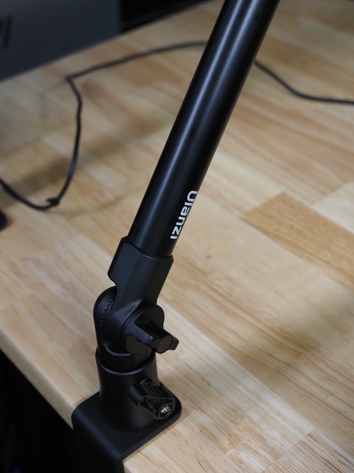 ULANZI ZJ02 Camera Desk Mount Overhead Magic Arm, 98cm/38.6inch Aluminum Adjustable Articulating Arm with 1/4