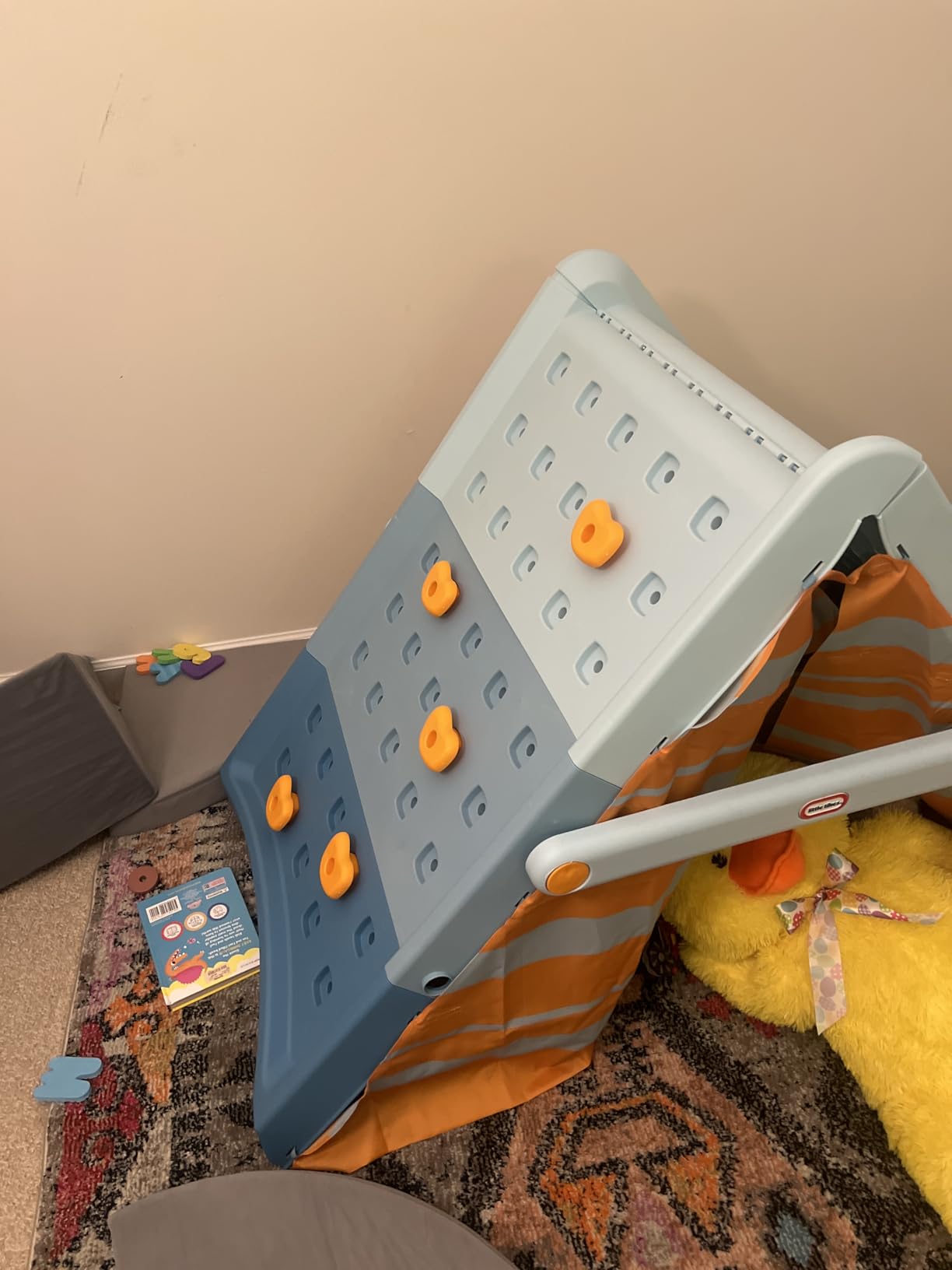 Little Tikes Campin' & Climb Wall, Active Play Climbing Wall and Tent, for Boys and Girls Ages 3+ Years customer photo 2