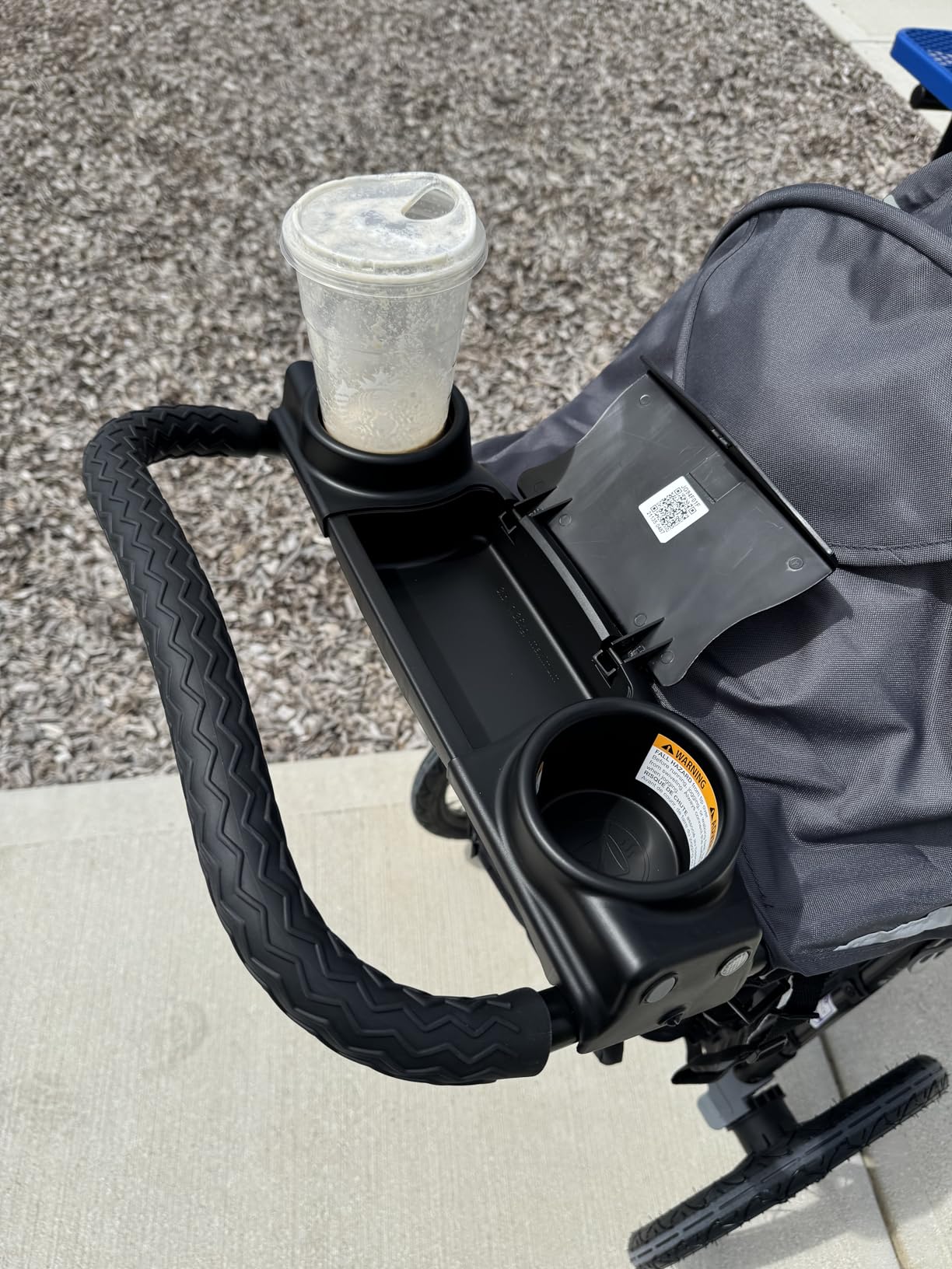 Baby Trend Expedition® Zero Flat Jogger with LED Lights, Dash Grey customer photo 1