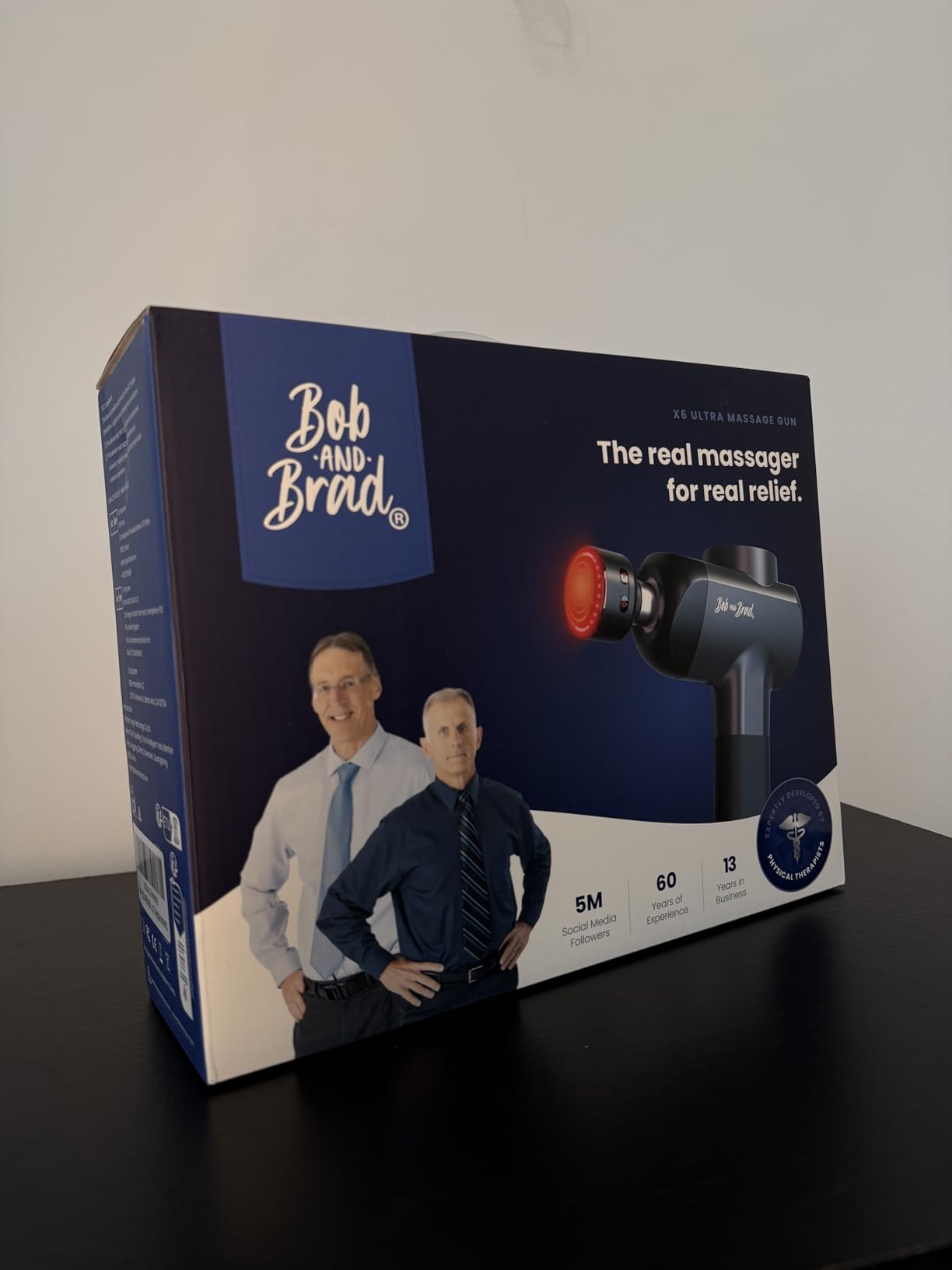 BOB AND BRAD X6 Pro Max Massage Gun with Heat and Cold, FSA Eligible HSA customer photo 1