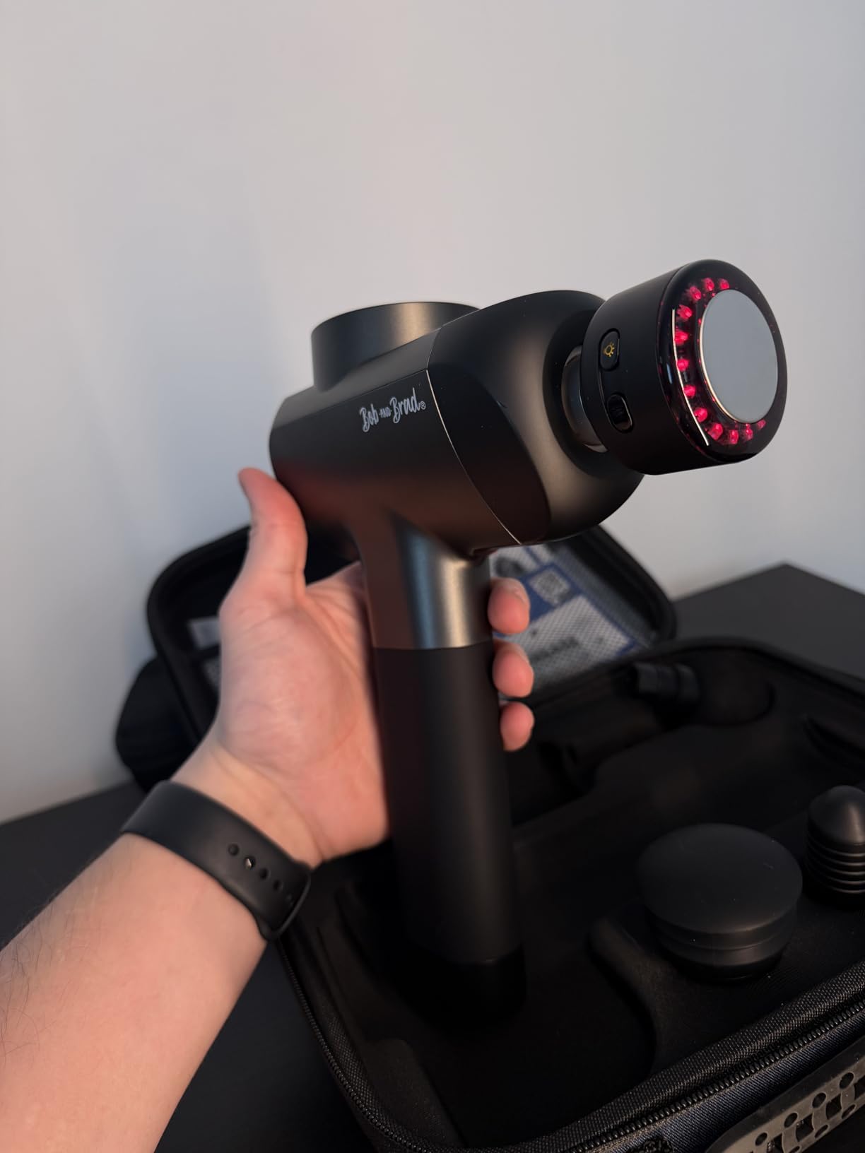 BOB AND BRAD X6 Pro Max Massage Gun with Heat and Cold, FSA Eligible HSA customer photo 2