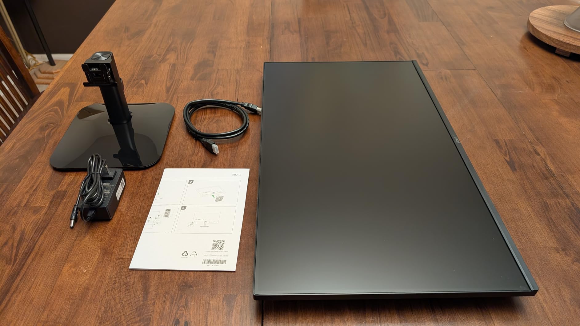 Acer 27in FHD 1920x1080 IPS 120Hz Gaming Monitor | Office KB272 G0bi customer photo 2