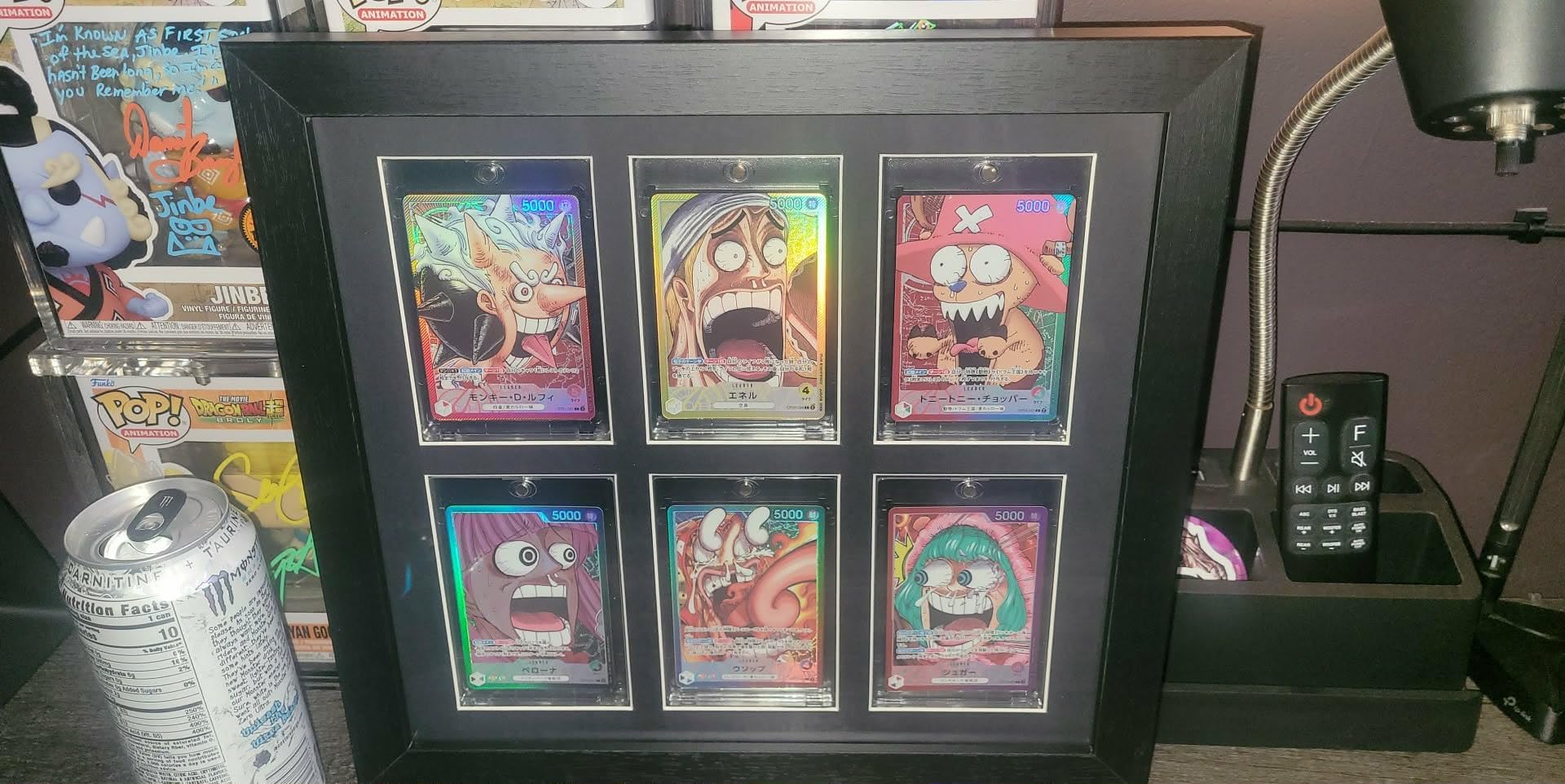 Bivitre Trading Card Display Frame with UV Protection Magnetic Card Holder | Wall Mount Baseball Card Display Case, Display for Basketball Football Hockey Pokemon MTG Yugioh, for 6 Standard Cards customer photo 1