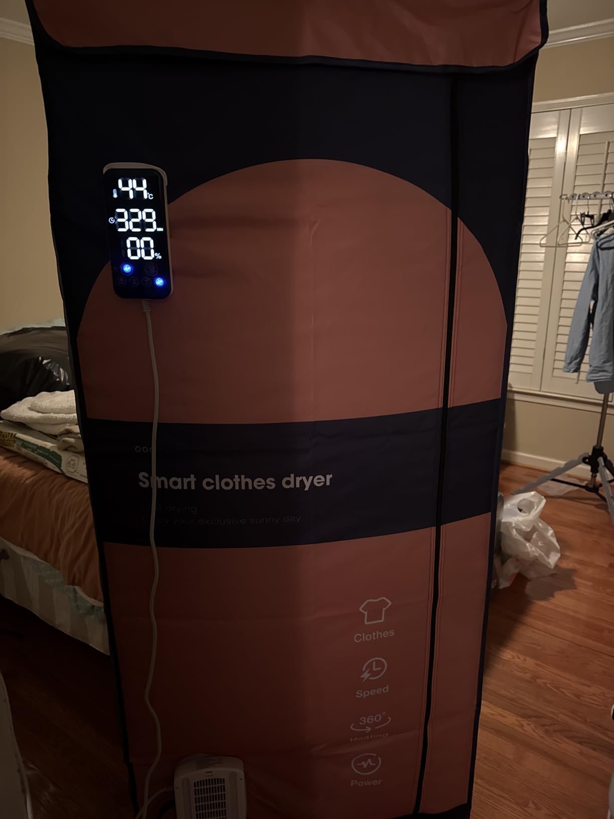 Clothes Dryer, 1600W-110V Portable Clothes Dryer, 67Inch-3 Tier Foldable Clothes Dryers Rack, Energy Saving Portable Dryer for Apartment, Indoor, Travel, RV customer photo 1