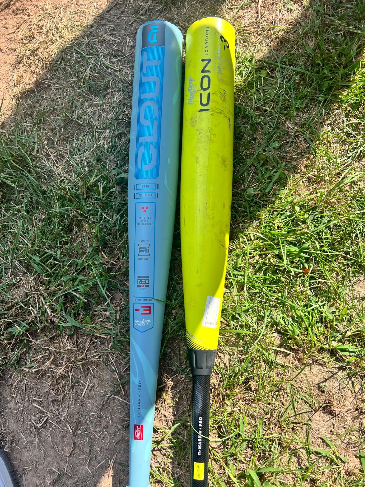 Rawlings 2025 Clout AI Baseball Bat | BBCOR | -3 Drop | 2 5/8