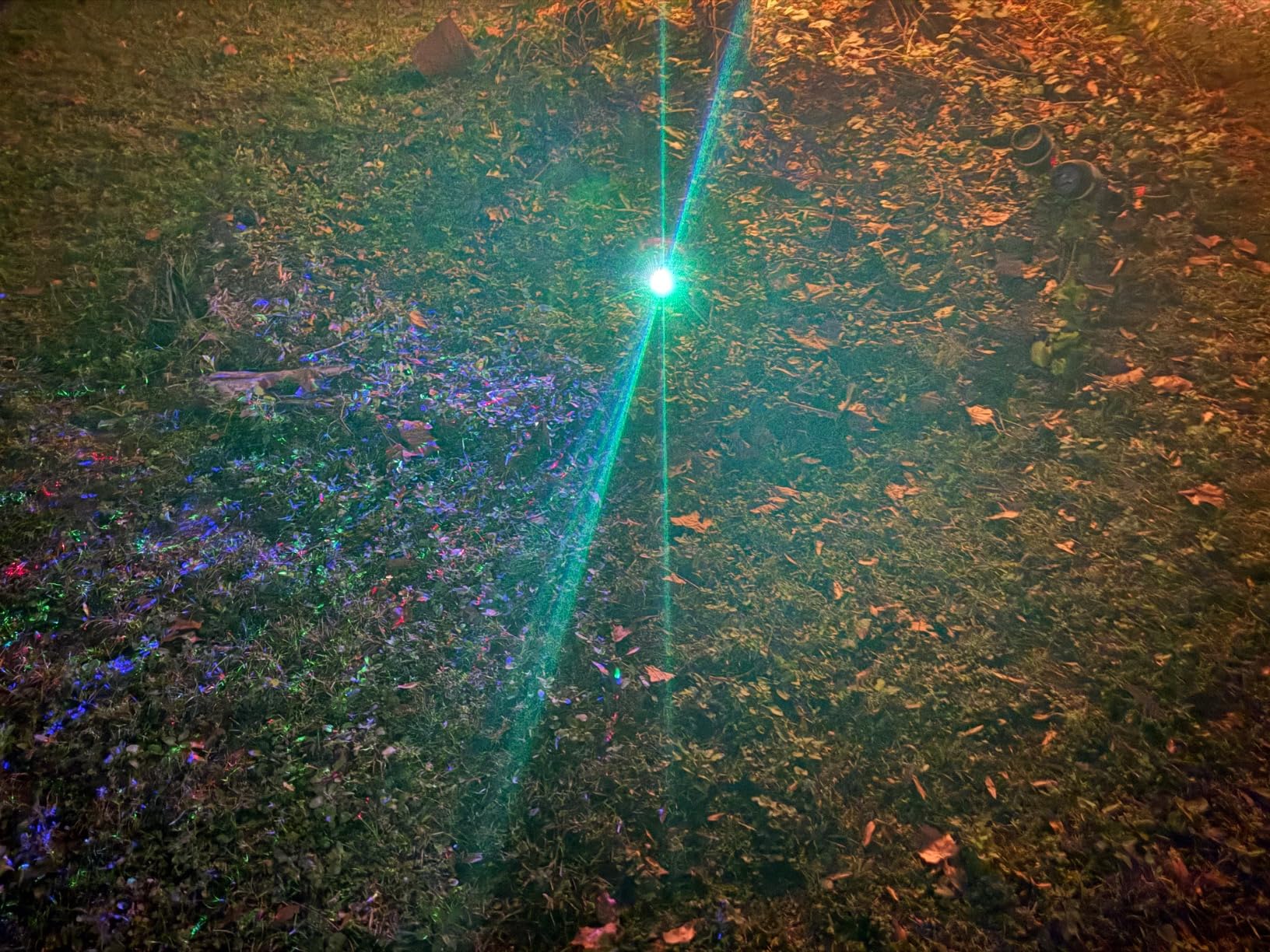 Christmas Projector Lights Outdoor, 3 Color Firefly Light Show, IP65 Waterproof Light Projector Outdoor with Remote Control and Timer, Indoor Projection Lights for House Garden Holiday Xmas Decor customer photo 2