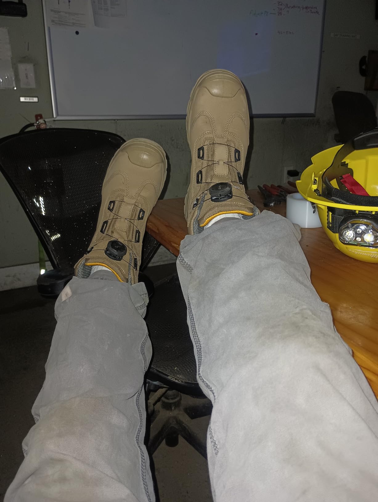 DEWALT Richardson Men's BOA Fit System, Nubuck Leather, Water Resistant, Wide Fit, Steel Toe, Safety Work Boot customer photo 1