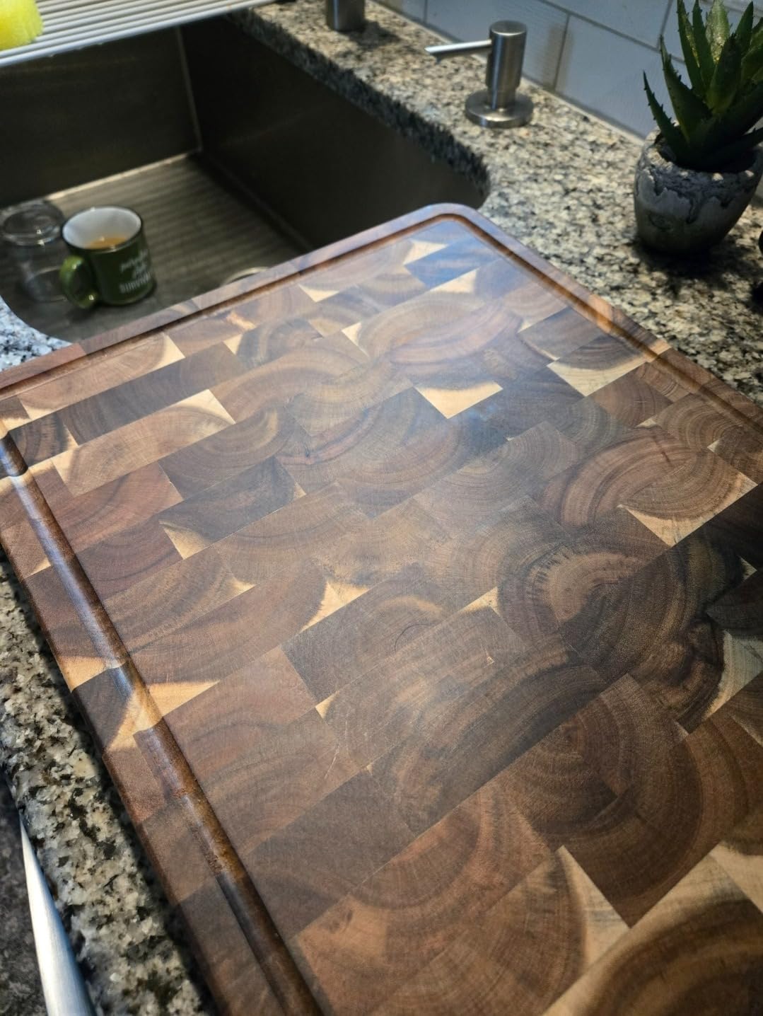 All-Clad Kitchen Essentials Acacia Cutting Board w/Juice Groove 19x14 Inches, 1