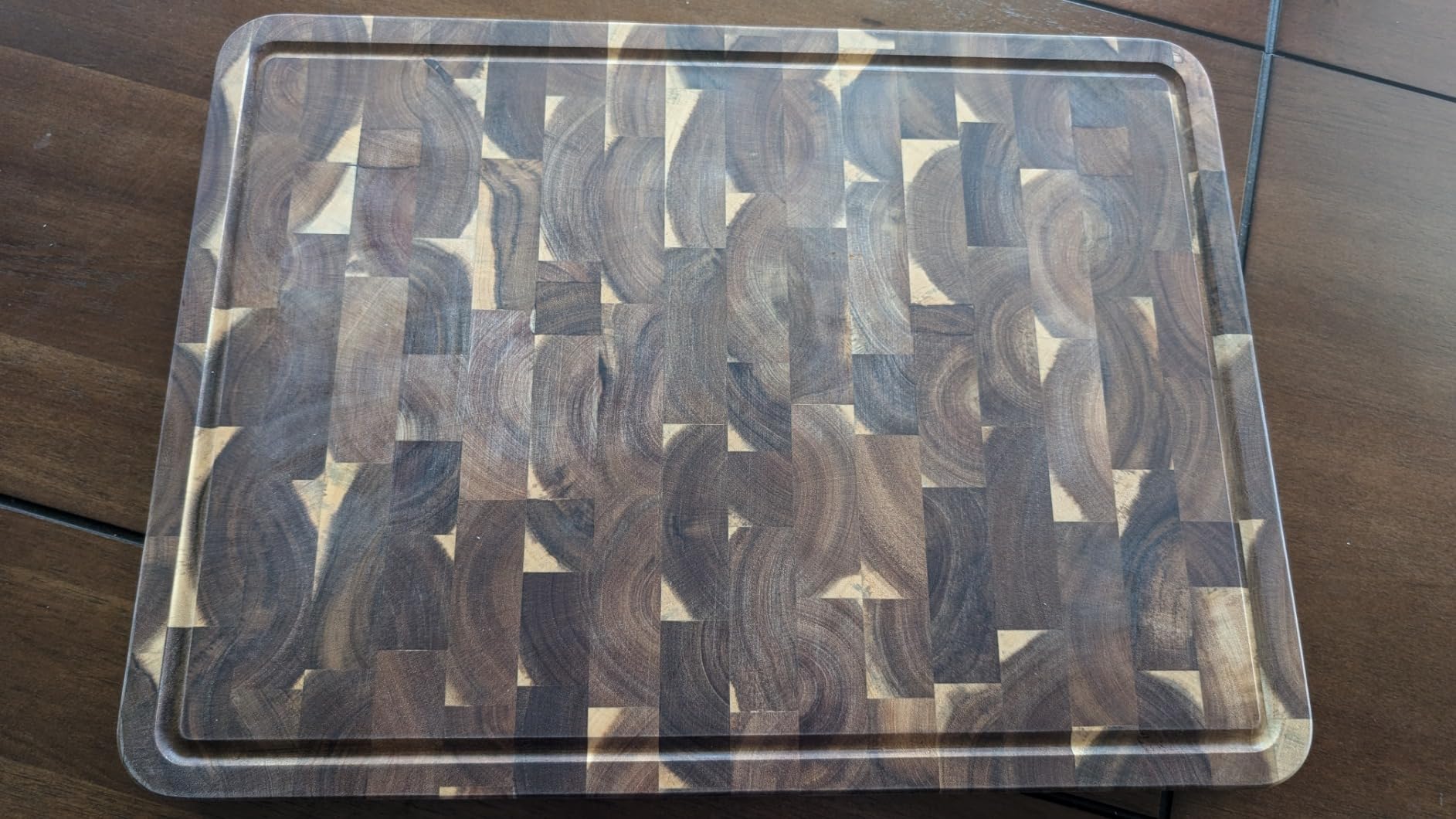 All-Clad Kitchen Essentials Acacia Cutting Board w/Juice Groove 19x14 Inches, 1
