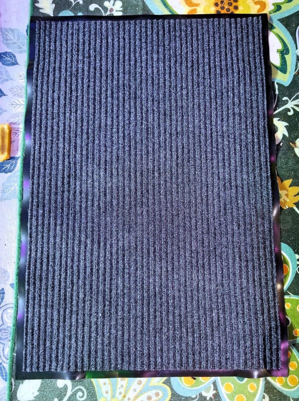 Kuyal Front Door Mat, 2'x3' Indoor Outdoor Entrance Mats | Commercial Floor Entrance, Heavy Duty Durable Welcome Mat, Rubber Backing Non Slip Outdoor Mats for Entryway, Dark Gray customer photo 2