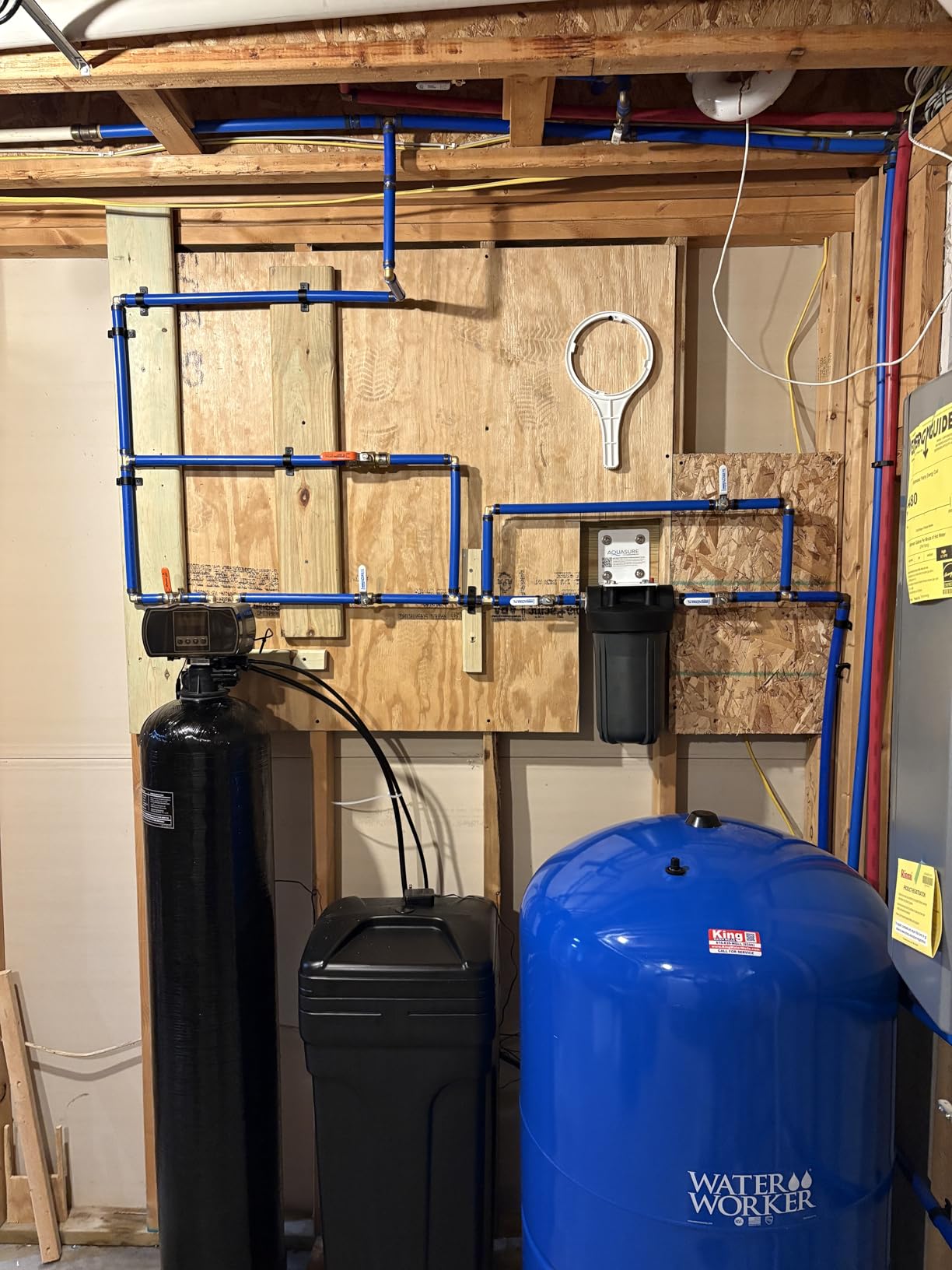 Aquasure Harmony Series 50,000 Grains Whole House Water Softener with High Performance Automatic Digital Metered Control Head with Pre-Filter customer photo 1