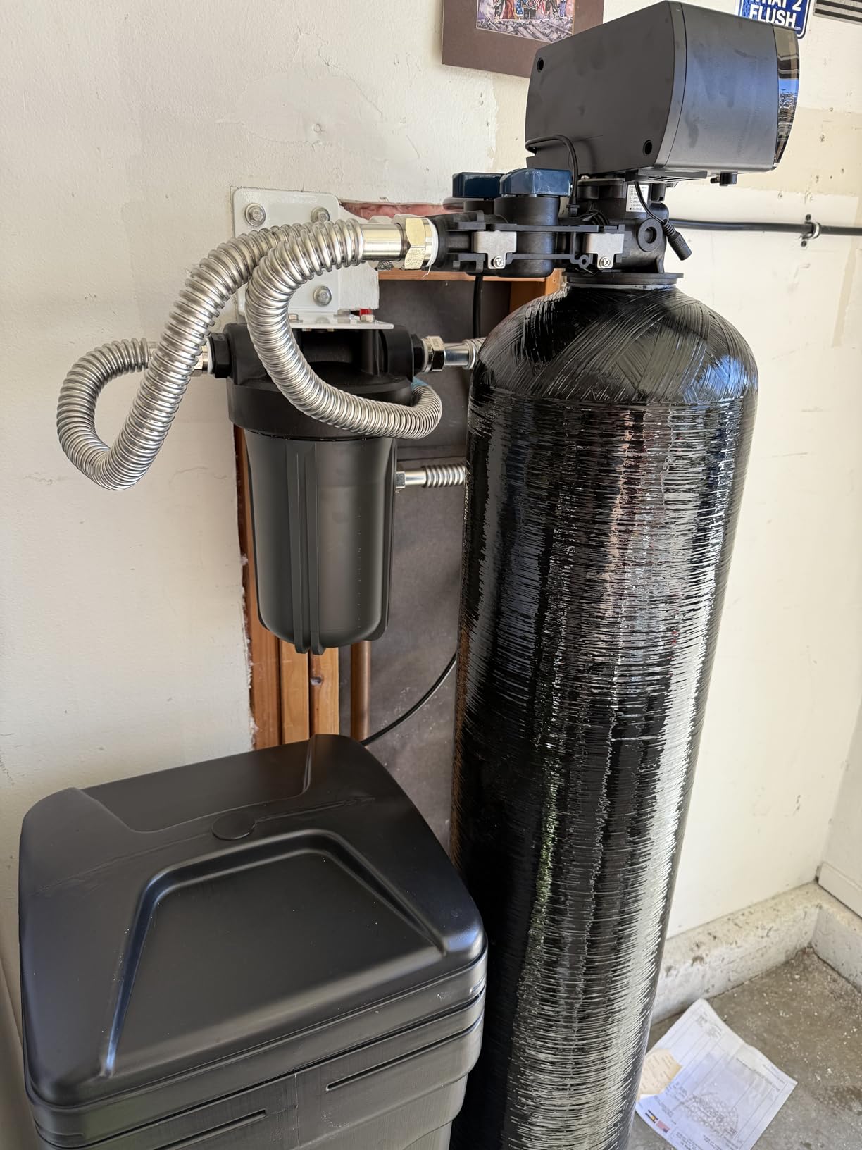 Aquasure Harmony Series 50,000 Grains Whole House Water Softener with High Performance Automatic Digital Metered Control Head with Pre-Filter customer photo 2