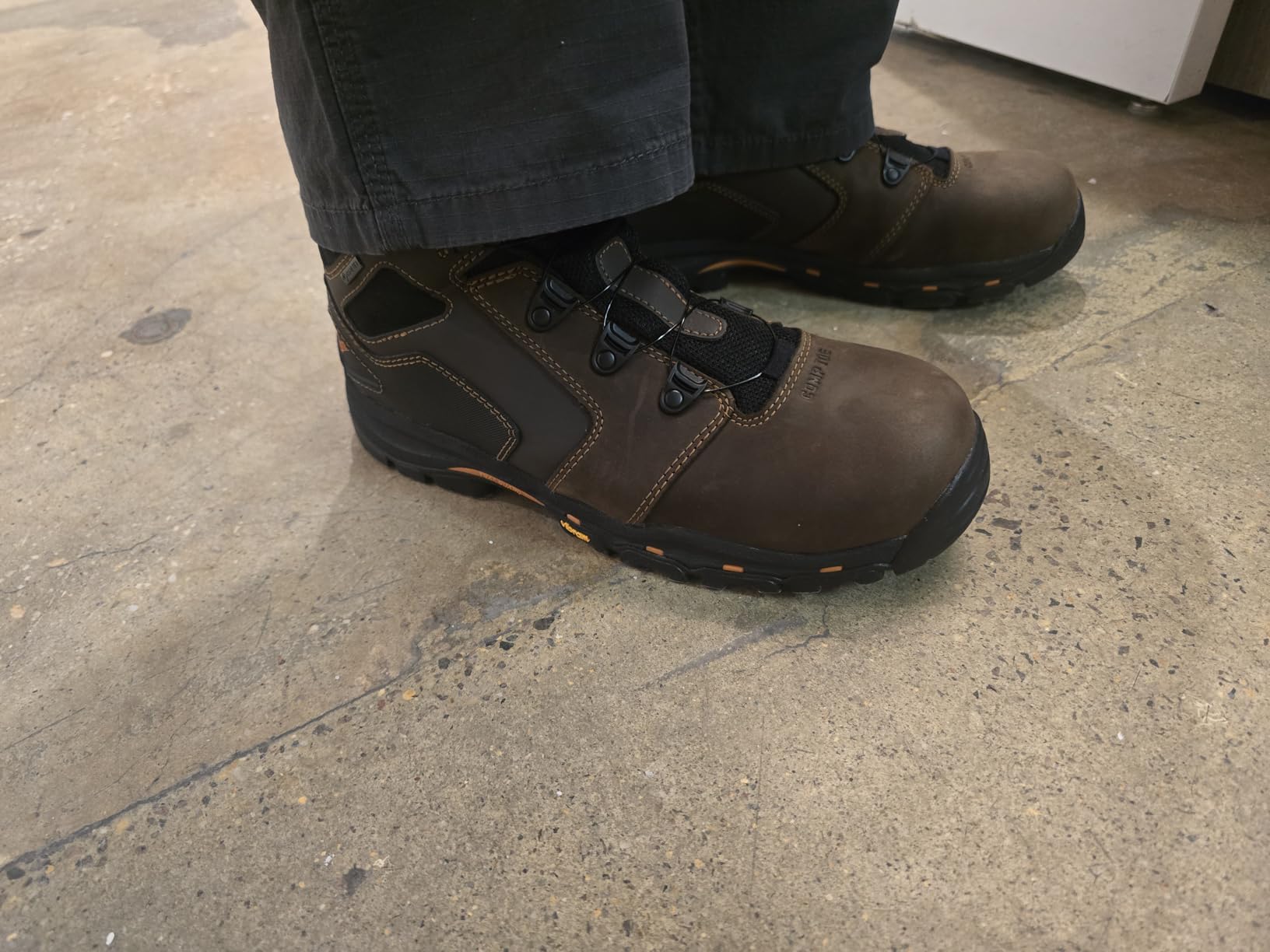 Danner Vicious Composite Toe Work Boots for Men, Waterproof, ASTM Approved | Composite Toe Boots for Men, For Electrical Hazard Work, Slip Resistant Grip, TPU Shank, Construction Boots customer photo 2