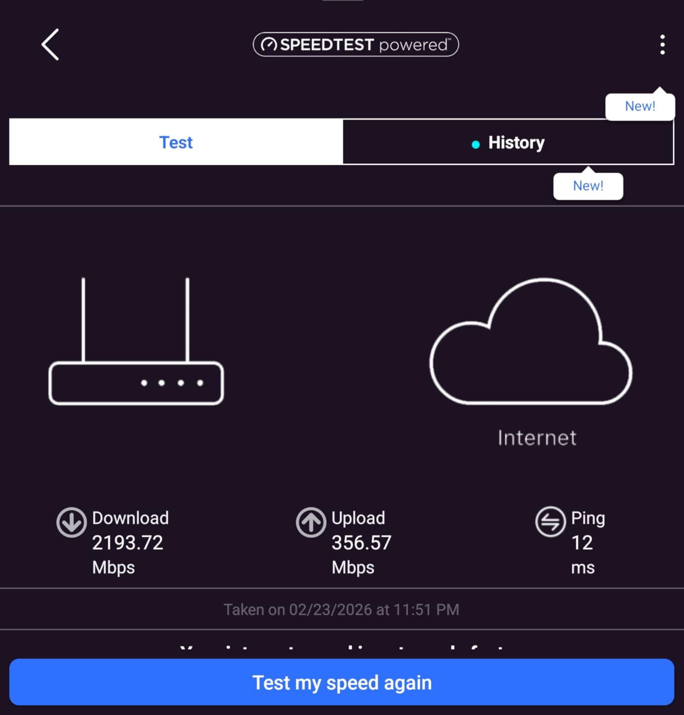 NETGEAR Nighthawk WiFi 7 Router, Up to 2,500 sq ft, 9.3 Gbps customer photo 1