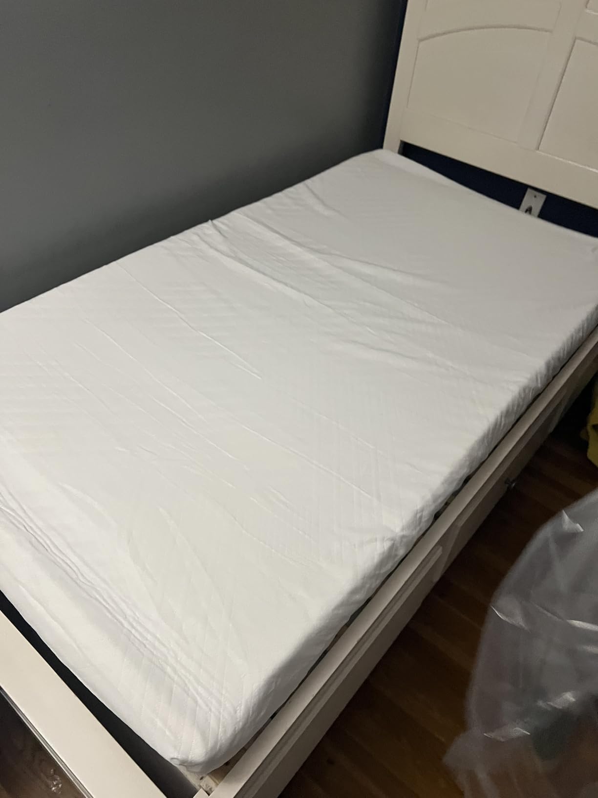 MLILY Twin Mattress in a Box, 5 inch Mattresses Made in USA for Kids Bed Single Size Daybed Individual Bunk, Memory Foam Medium Firm, | Bed in a Box, Green Tea Gel for Cool Sleep, Pressure Relief, Single Mattress for Daybed/Bunk/Individual, CertiPUR-US, 75