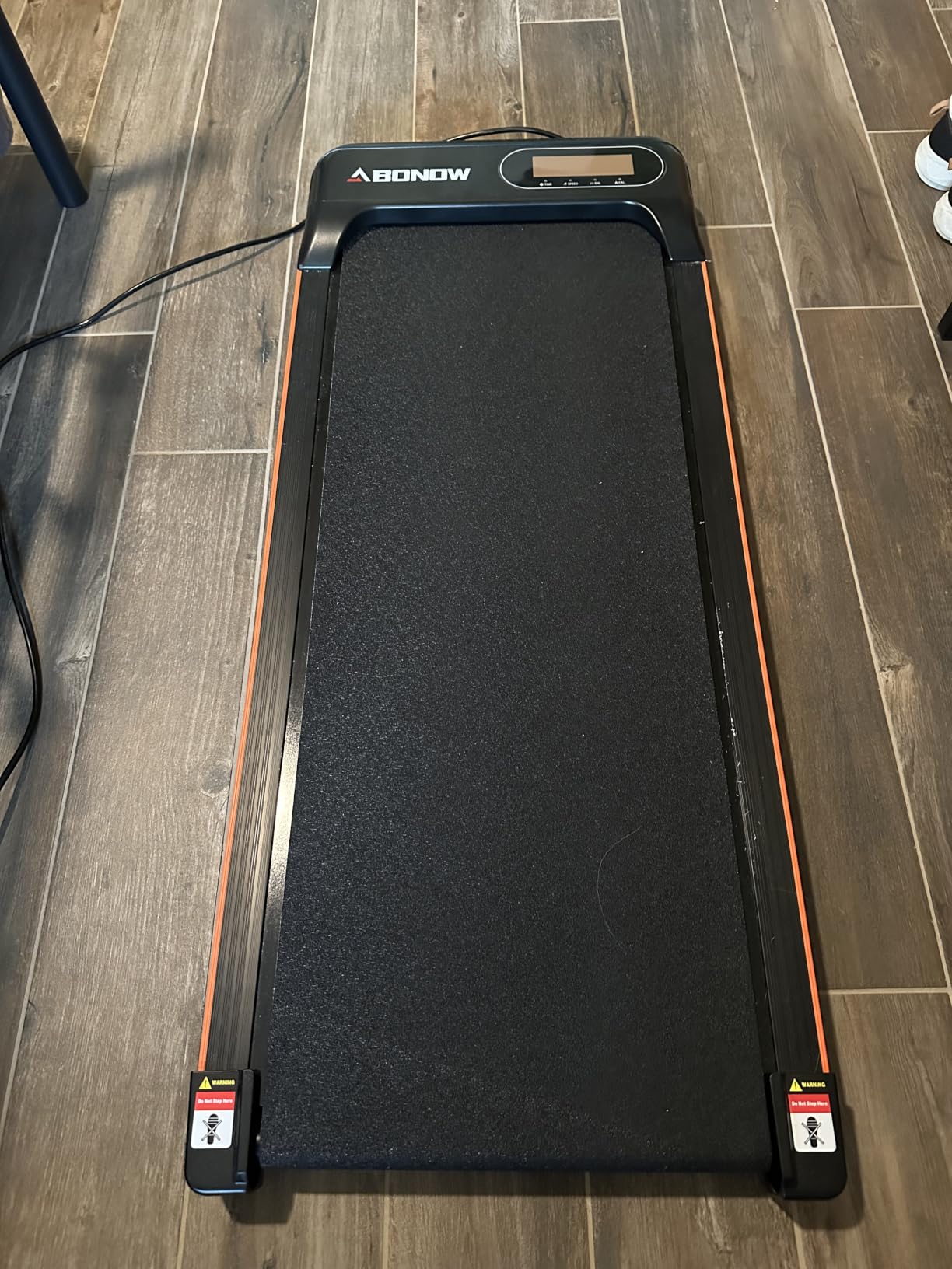 Abonow Walking Pad Under Desk Treadmill for Home Office customer photo 2