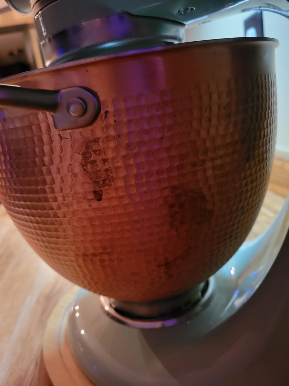 KitchenAid 5 Quart Hammered Copper Stand Mixer Bowl, KSM5SSBCB | Fits KitchenAid 4.5 or 5 Quart Tilt-Head Stand Mixers, Convenient Dishwasher-safe Bowl customer photo 2