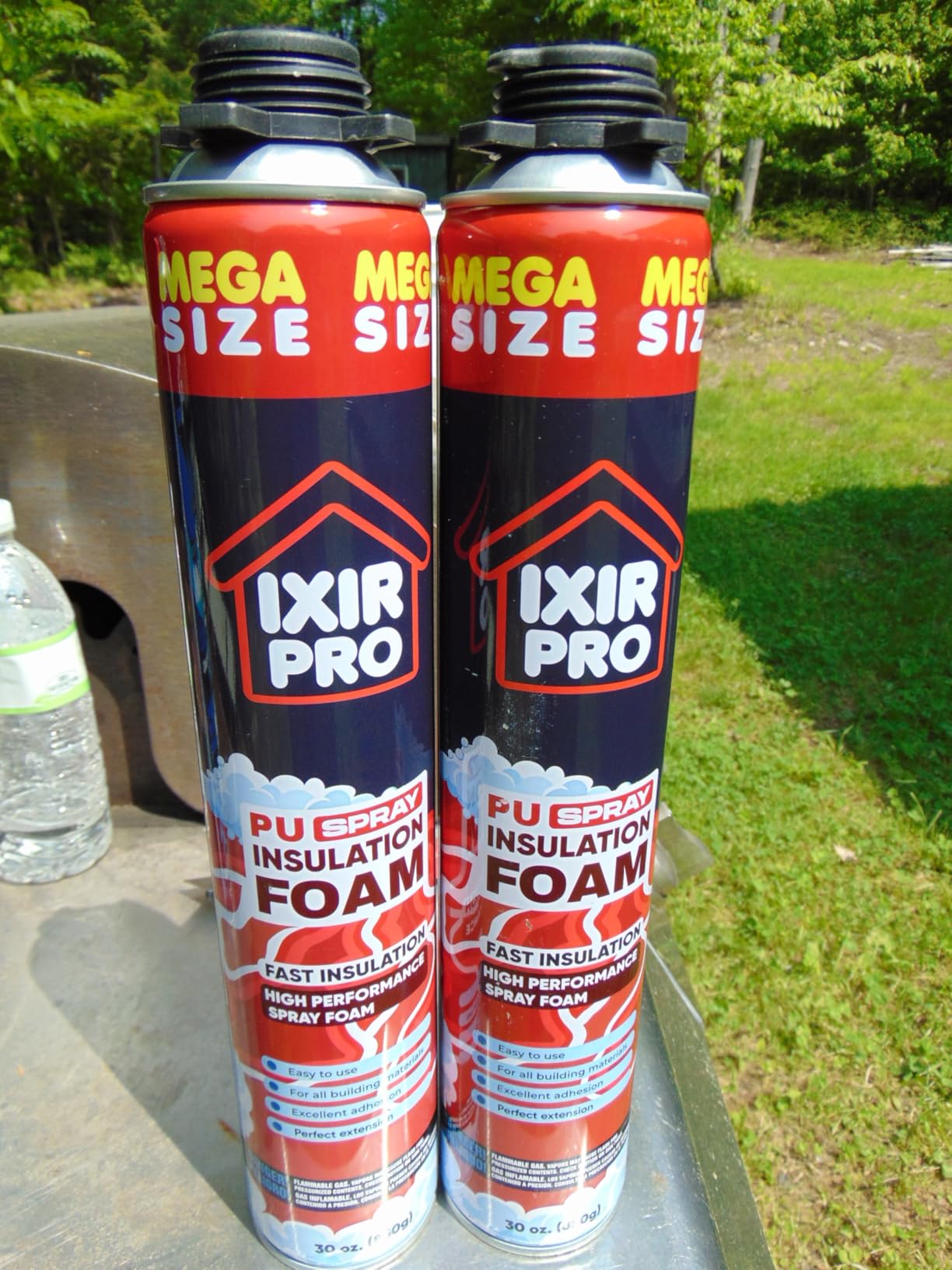 Spray Foam Insulation Kit, 12 Pack x 30 oz, Expanding Foam Sealant Spray | High Density Closed Cell Spray Kit for Walls, Attic, Ceiling, Windows, Heat & Sound Control, Energy Saver, Seal Cracks & Gaps customer photo 1