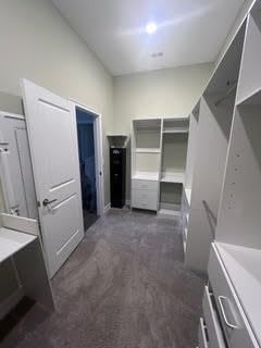 Aheaplus Closet System with 4 Drawers, 8FT Wood Closet Organizer System, 96'' Closets Built In System Tower with Shelves, Walk-in Closets Wardrobe Clothes Garment Rack, Fits Spaces 4-9 ft, White customer photo 2