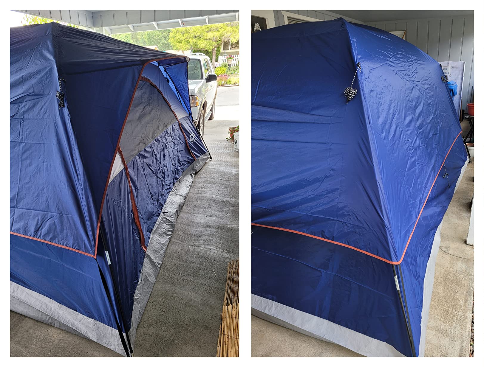 CAMPROS CP Upgraded 6/8 Person Camping Tents, Waterproof Family Dome Tent | Larger Mesh Windows & Door, Double Layer, Easy Set Up, All-Season Dome Tent with Top Rainfly & Carry Bag customer photo 1