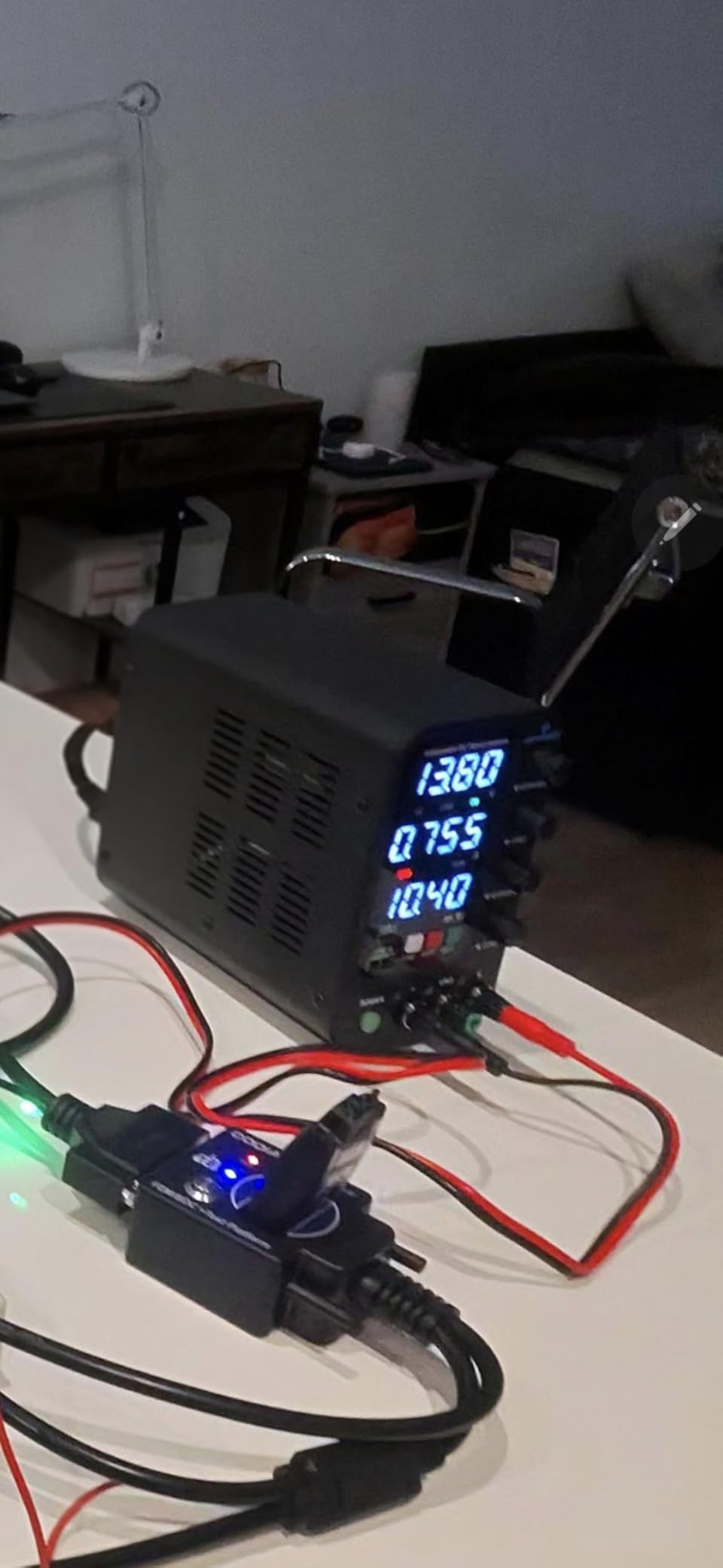 DC Power Supply Variable, 0-32V 0-10A Switching Bench Power Supply with Intelligent Charging Mode, 20W USB & Type-C Quick-Charge, Encoder Knob, Output Switch, 4-Digit LED Display - SPS-3010C customer photo 1