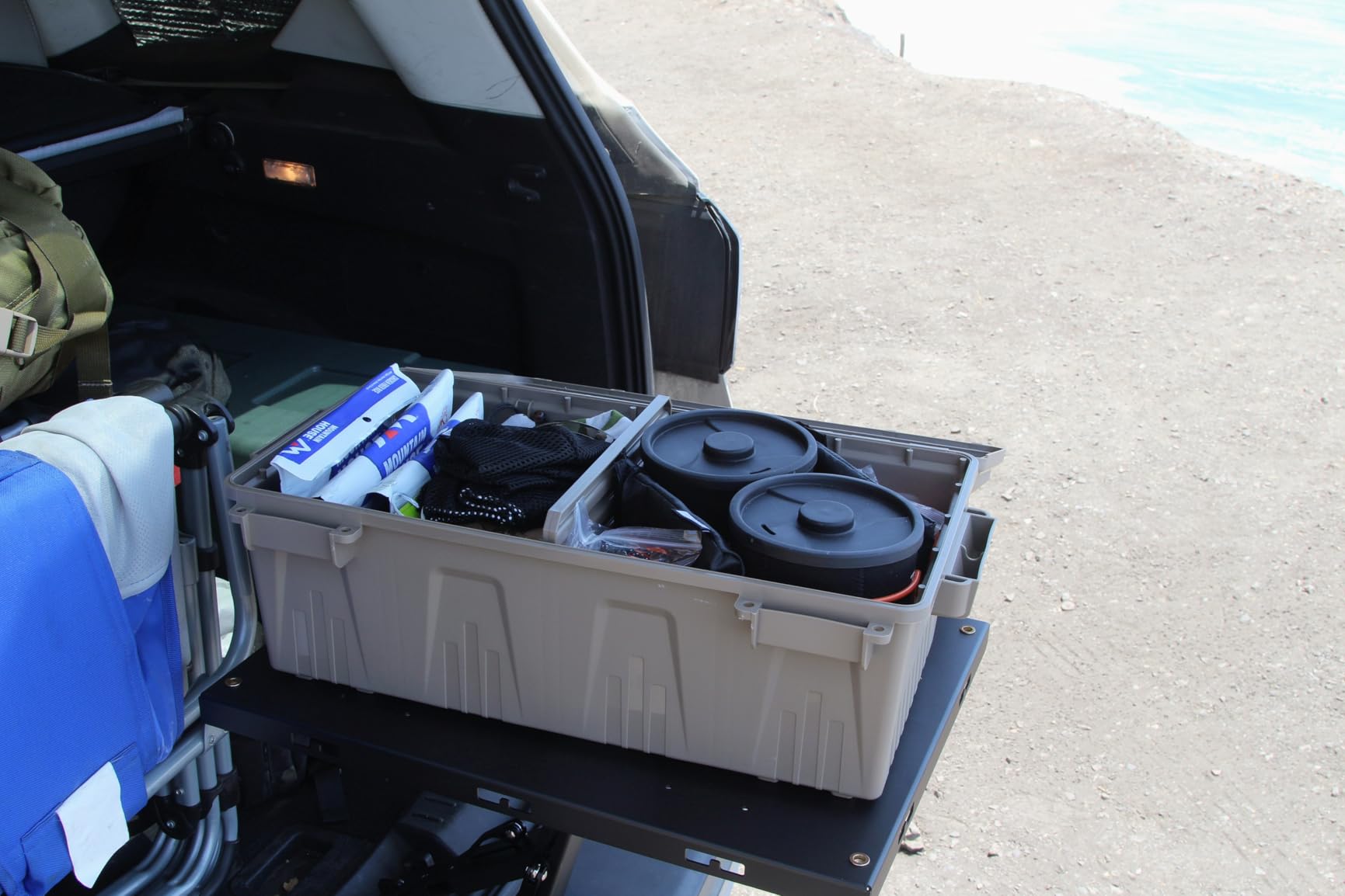 MTM ACDC50, Divided Ammo Crate Utility Box, Water Resistant, Ammo Storage Box, Lockable Storage Keeping Ammo Safe, Survival or Hunting Gear, Made in USA, Dark Earth customer photo 2