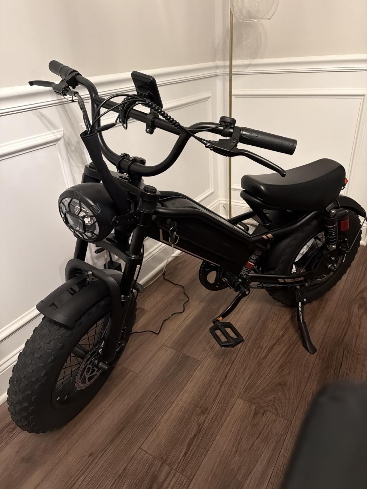 Jasion Electric Bike for Adults Teens YR16, Peak 2000W Electric Bicycle, 48V 12.5AH Battery Dirt Bike with Dual Suspension & Cruise Control, 16
