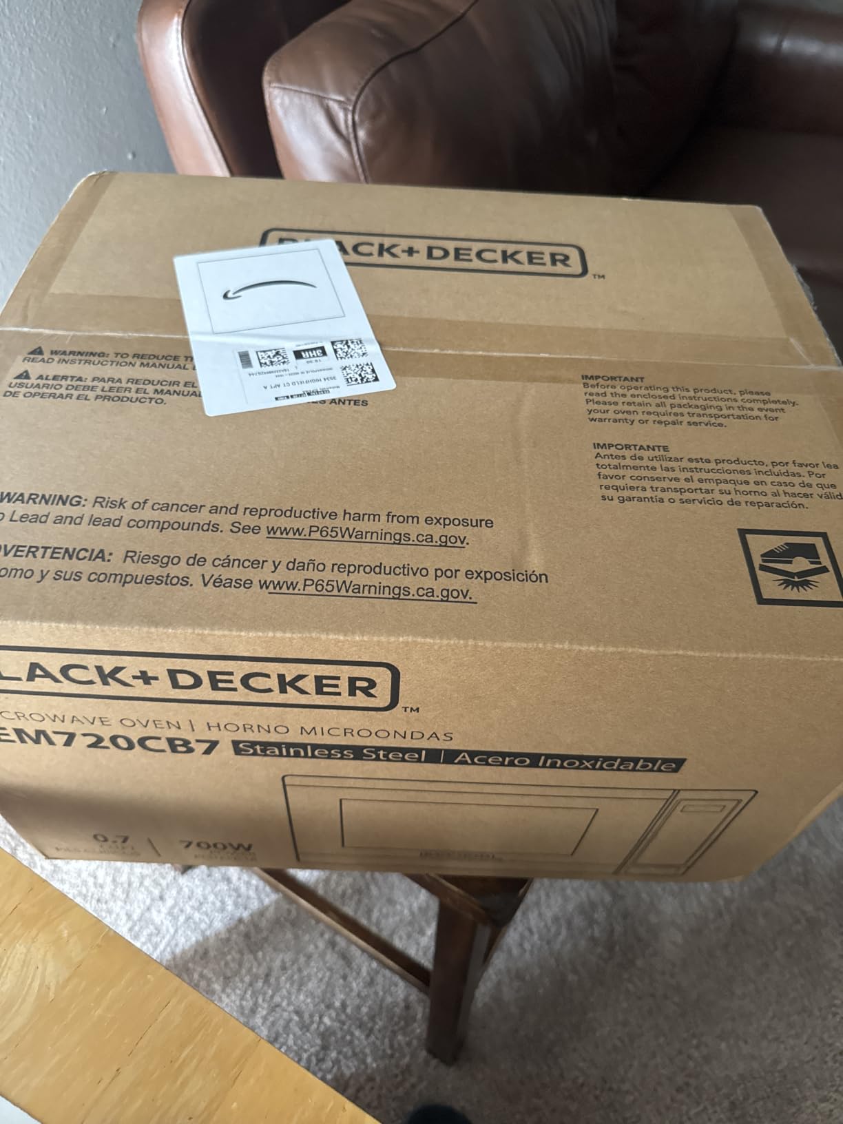BLACK+DECKER 5-in-1 Microwave Oven Air Fryer Combo, 0.9 Cu.Ft, 900W | Countertop Microwave, Convection Bake & Roast, Child Lock, 10 Power Levels, for Small Kitchens & RVs customer photo 1