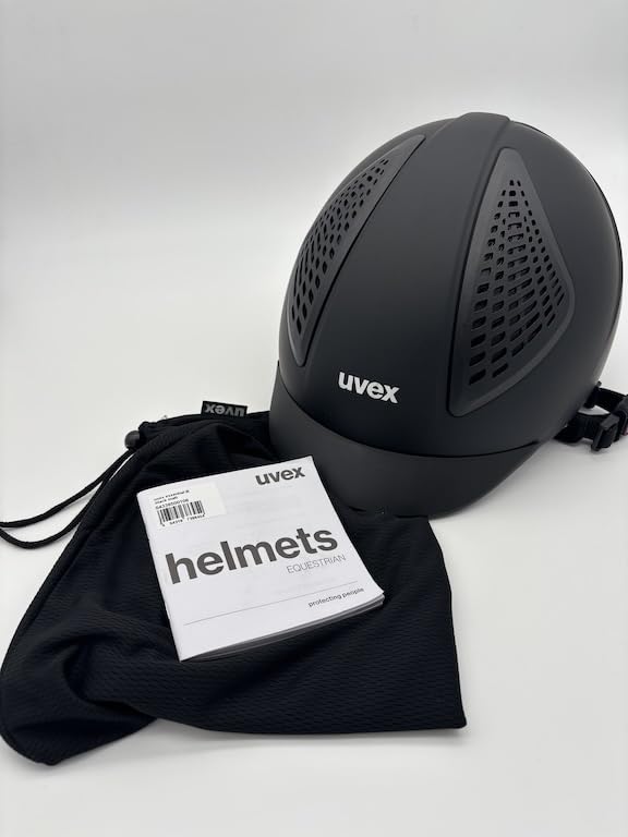 uvex exxential III - Lightweight Unisex Riding Helmet - Individual Size Adjustment customer photo 1