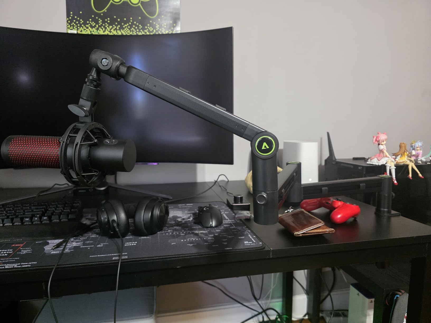 Microphone Arm, Aokeo AK-58i Desk Low Profile Mic Boom Arm Stand, Suitable For Blue Yeti, Snowball iCE, HyperX QuadCast, SoloCast, Elgato Wave, Etc customer photo 1
