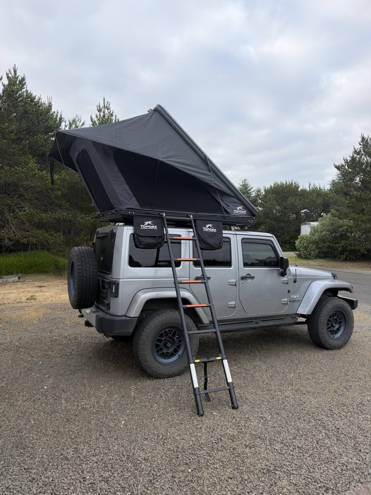 TOPOAK Galaxy Pro Pop-Up Hard Shell Rooftop Tent with Full-Cover Rainfly | for 2 adults and 1 child with 30-second setup and an adjustable full-cover rainfly for airflow and weather coverage customer photo 1