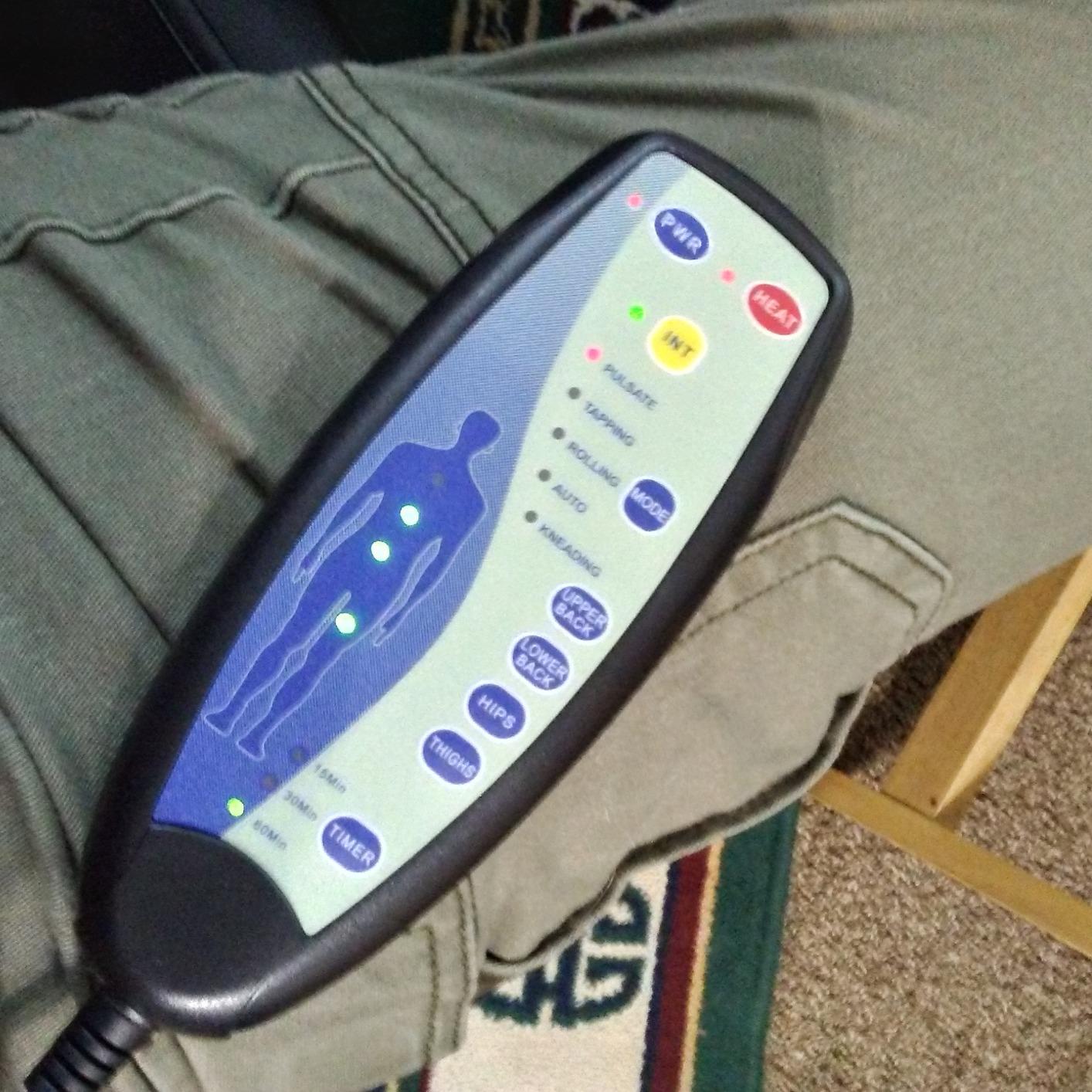 Snailax Back Massager with Heat, Vibration Massage Chair Pad, Seat Cushion customer photo 1