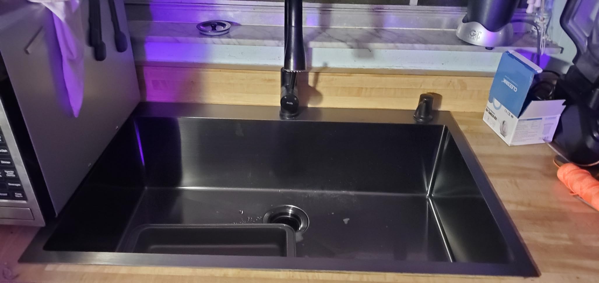 22x18 Inch Drop in Kitchen Sink, 16 Gauge Topmount RV Small Kitchen Bar Sinks, Stainless Steel Outdoor Prep Single Bowl Workstation Wet Bar Sink with Stainless Steel Strainer customer photo 2