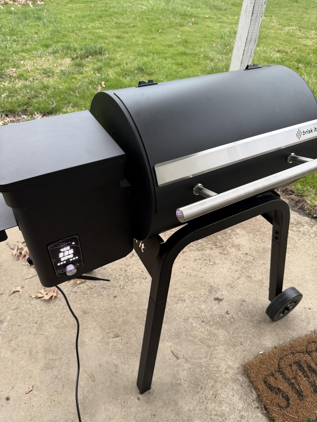 Brisk It Zelos-450 Wood Pellet Grill & Smoker, 450 Sq In, WiFi and A.I. customer photo 2