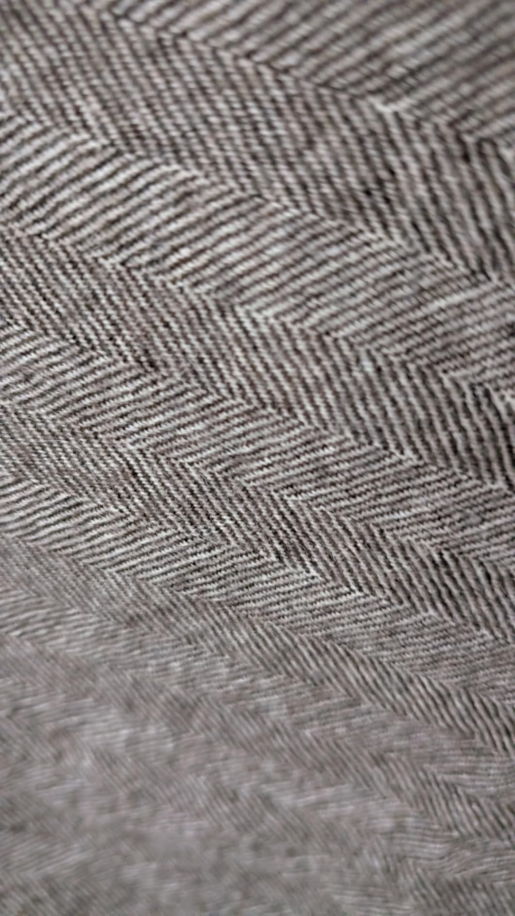 Alpaca Throw Blanket, 100% Baby Alpaca, Lightweight Drape for Couch & Bed, 51x71 in, Terracotta Melange customer photo 1