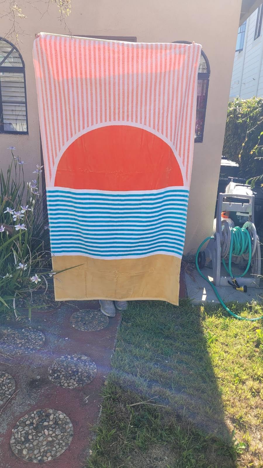 Loon & Lake Luxury Oversized Beach Towels - Beach Sunset | Oversized 40