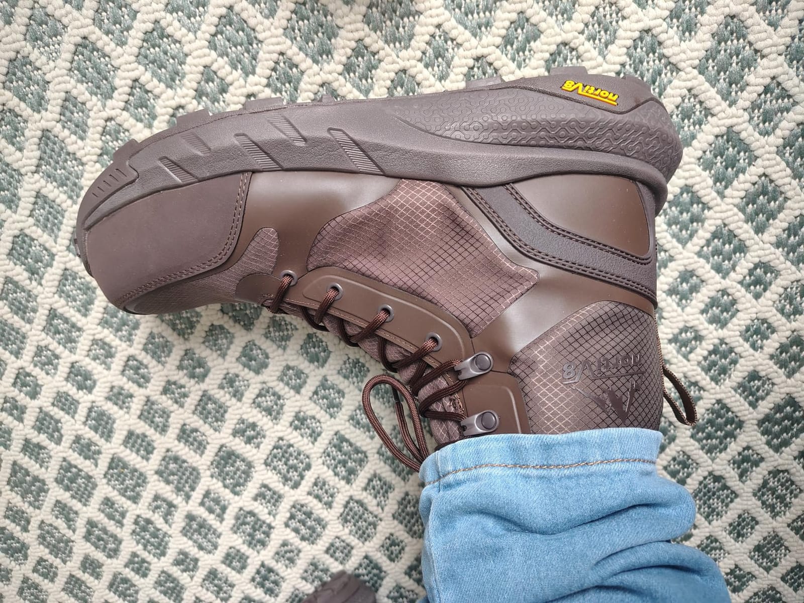 NORTIV 8 Men's Composite Toe Work Boots Lightweight | ASTM F2412-24 & ASTM F2913-24 Safety Boots with Side Zipper for Construction & Warehouse, Metrostrike-Nano customer photo 2