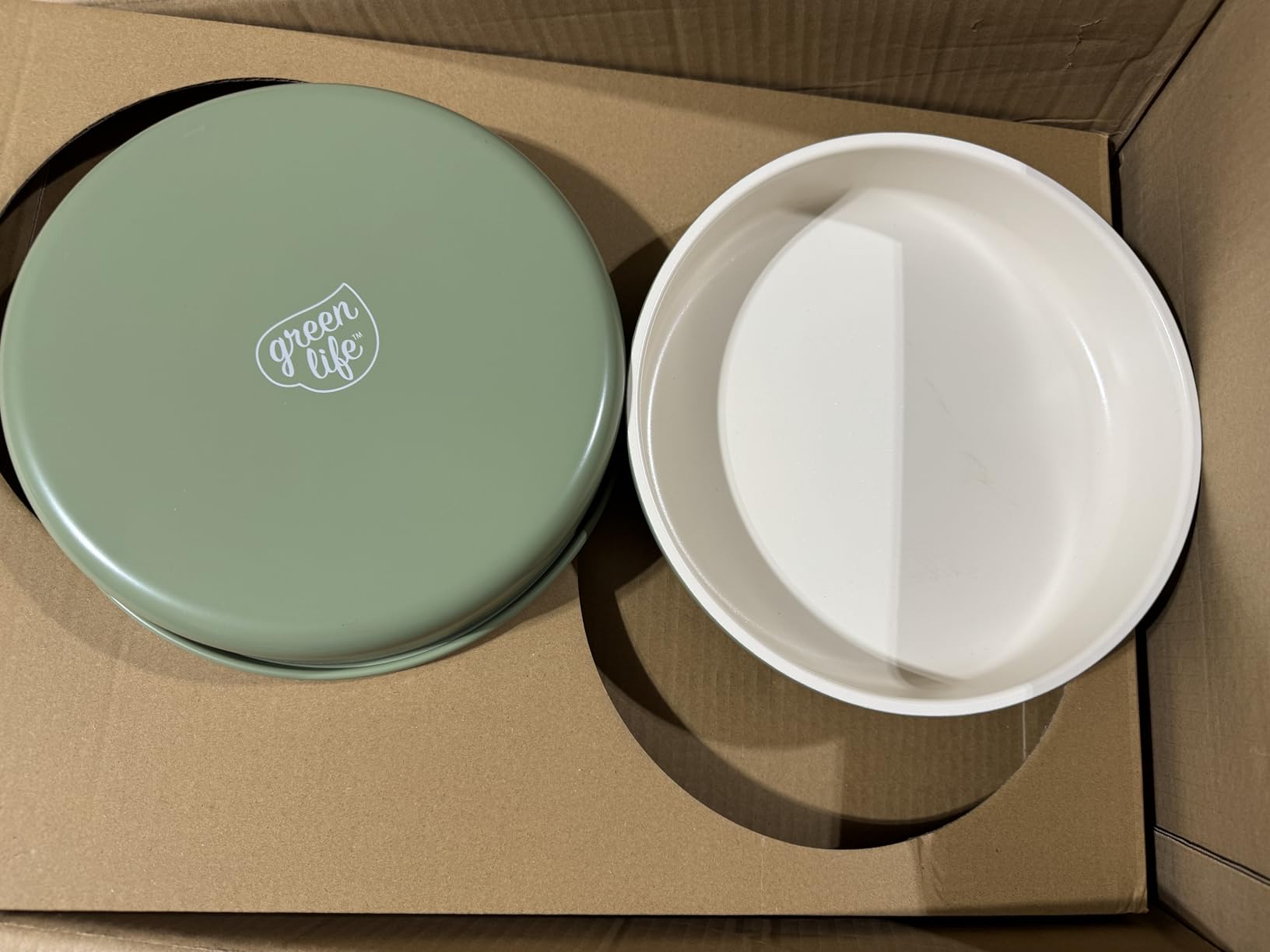 GreenLife 6 Piece Ceramic Nonstick Oven Bakeware Set, Turquoise | PFAS-Free Ceramic Nonstick, Baking Set, Cookie Sheet, Loaf, Cake & Muffin Pans, Easy Release, Dishwasher & Oven Safe to 450F customer photo 2