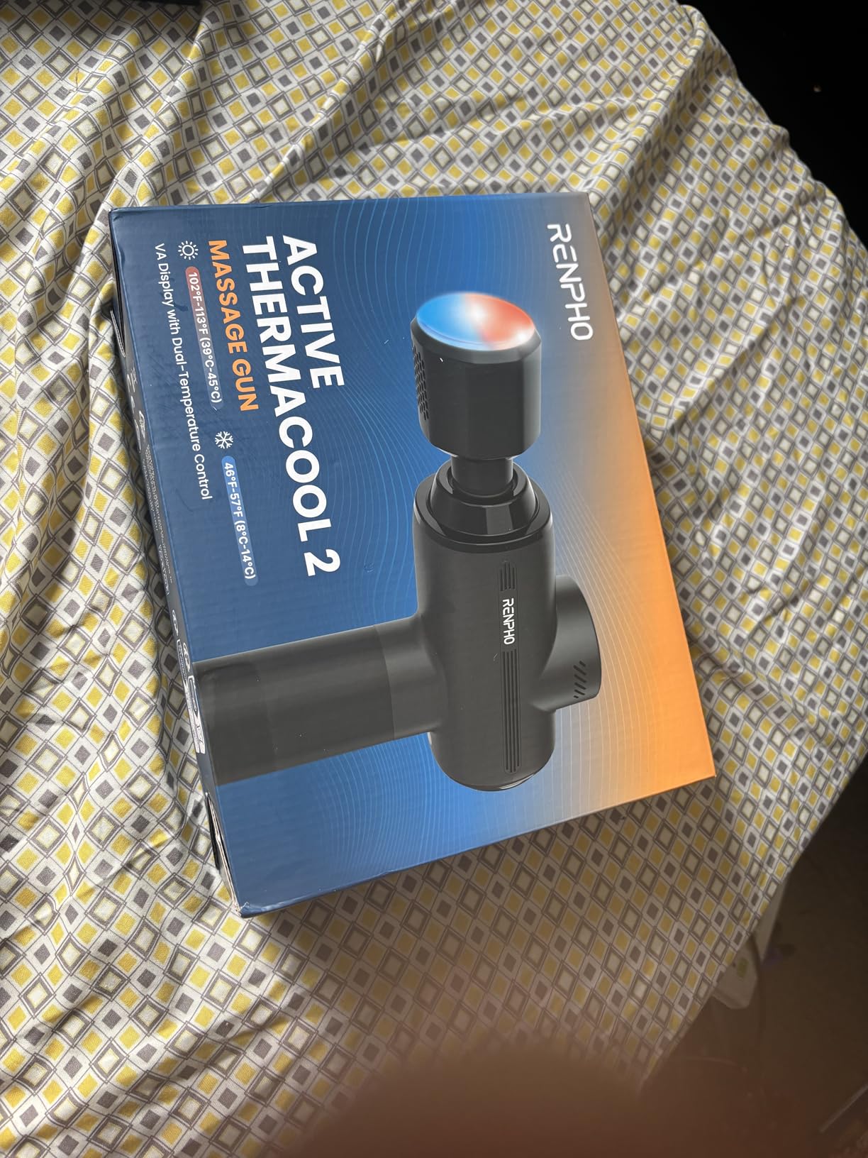 RENPHO Active Thermacool 2 Massage Gun with Intuitive Heat and Cold Control customer photo 2
