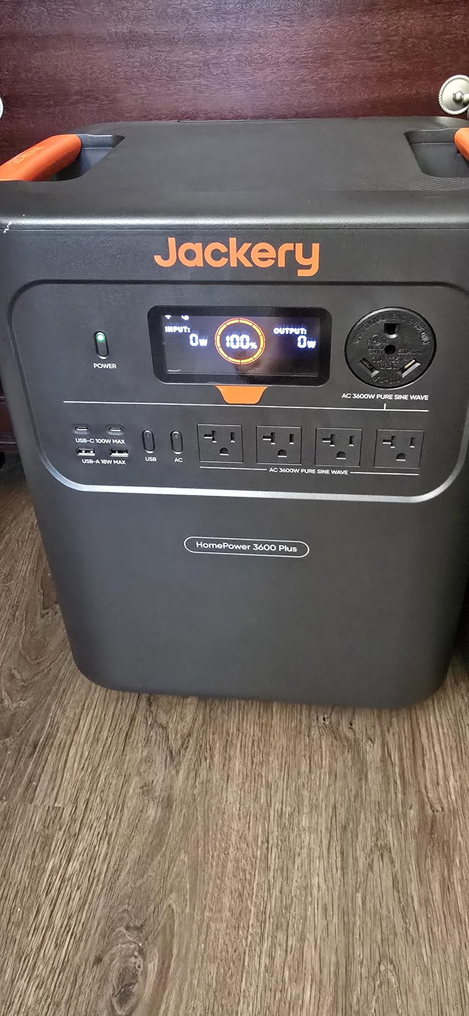 Jackery HomePower 3600 Plus Portable Power Station, 3600W AC Output, 3584Wh LFP Solar Generator, Expandable up to 21kWh, Essential Home Backup for Home Use, Emergencies, RV customer photo 2