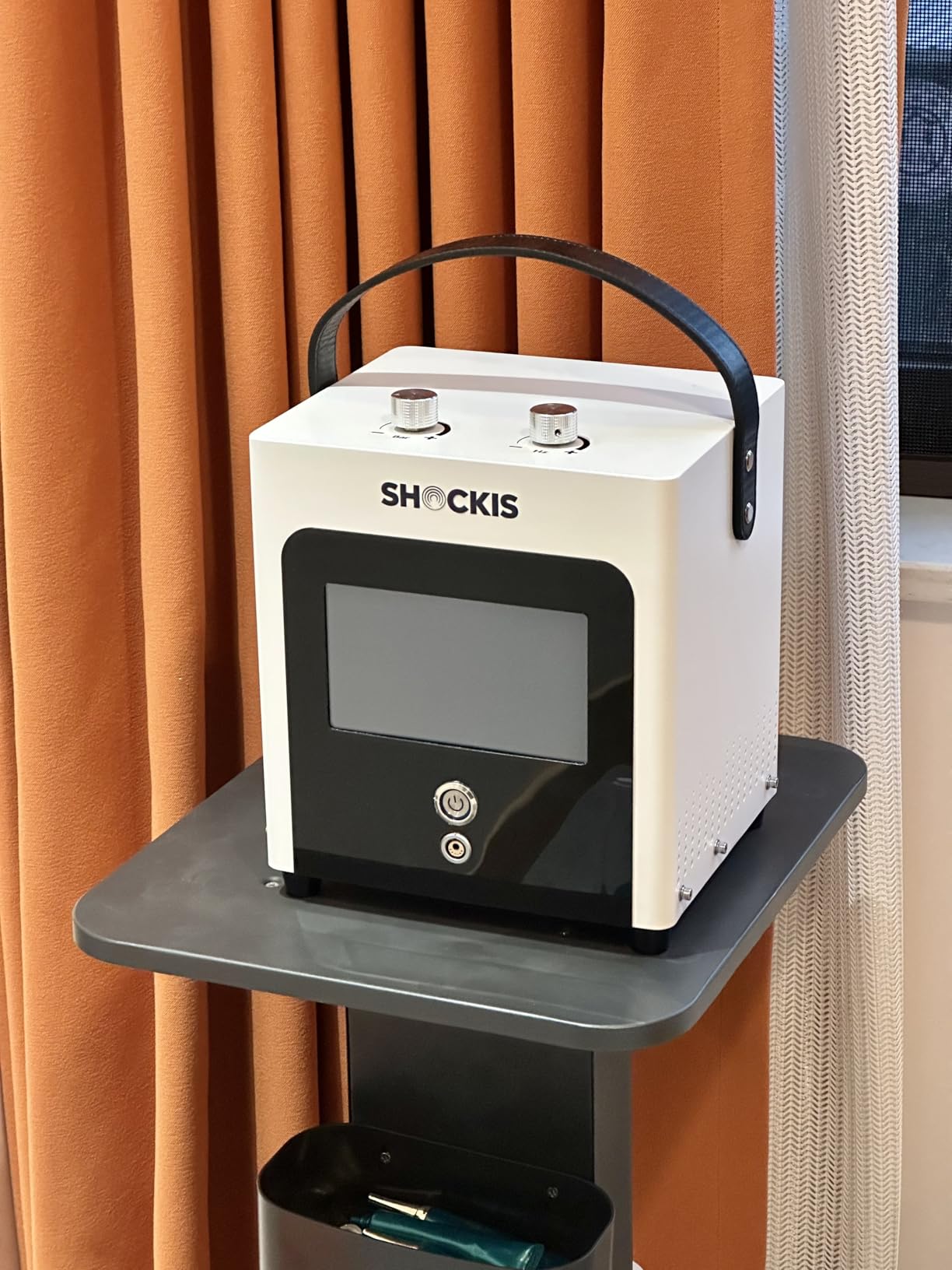 Portable Shockwave Therapy Machine FSA/HSA ESTW Machine Pain Relief Device | Clinical Grade, Joint/Muscle/Hip Pain Relief, FSA/HSA Eligible, Non-Invasive Shockwave Therapy customer photo 1