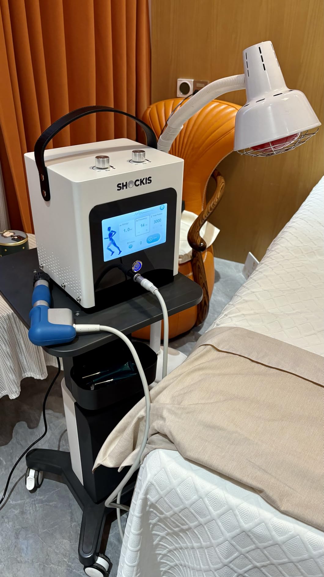 Portable Shockwave Therapy Machine FSA/HSA ESTW Machine Pain Relief Device | Clinical Grade, Joint/Muscle/Hip Pain Relief, FSA/HSA Eligible, Non-Invasive Shockwave Therapy customer photo 2